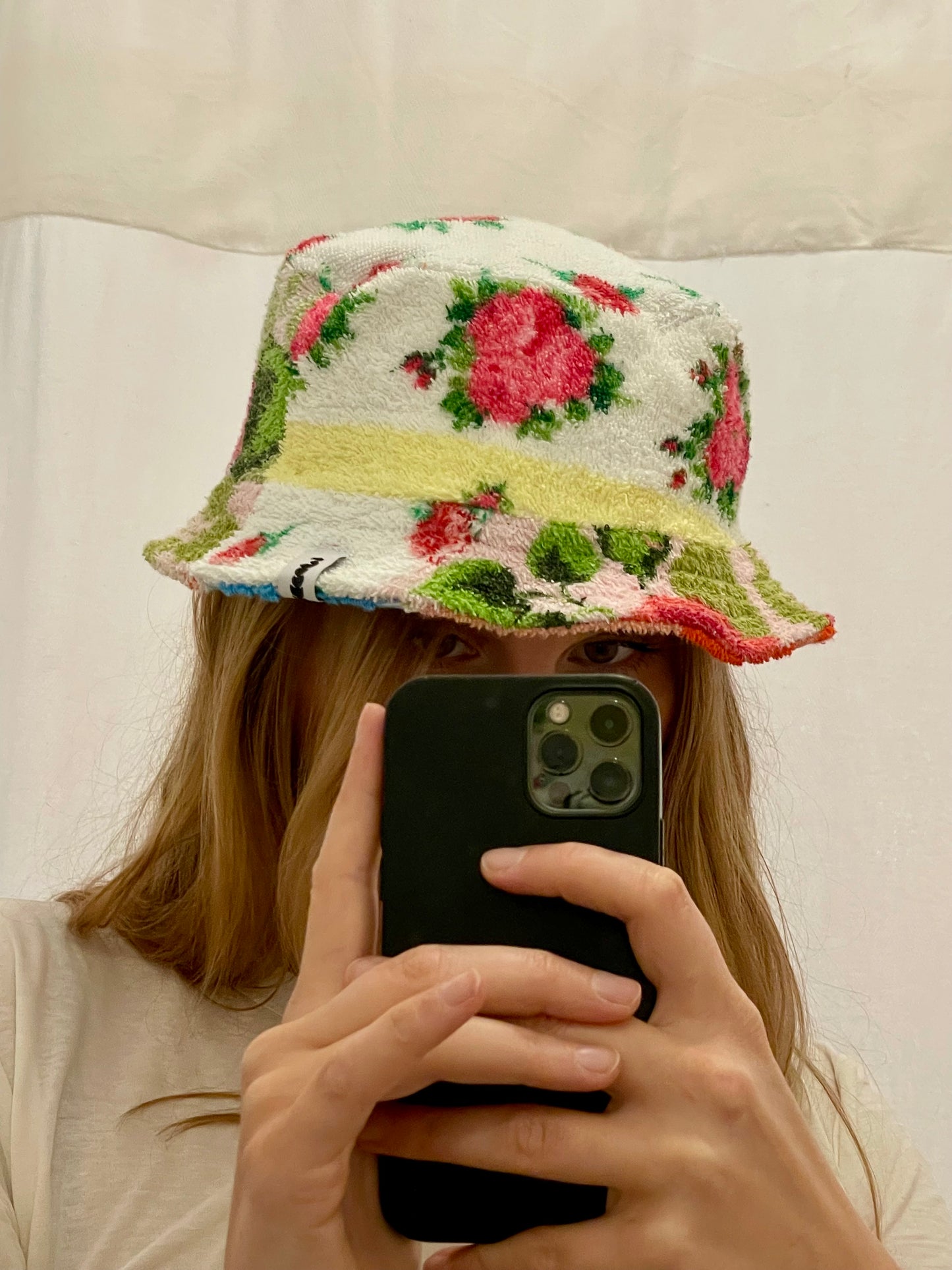 Reversible Bucket Hat rose garden