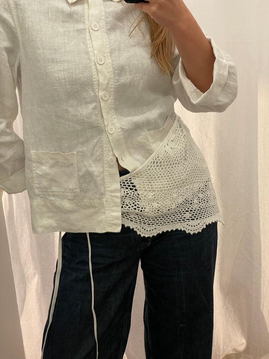 Filet Lace belt #6 (ab XL)