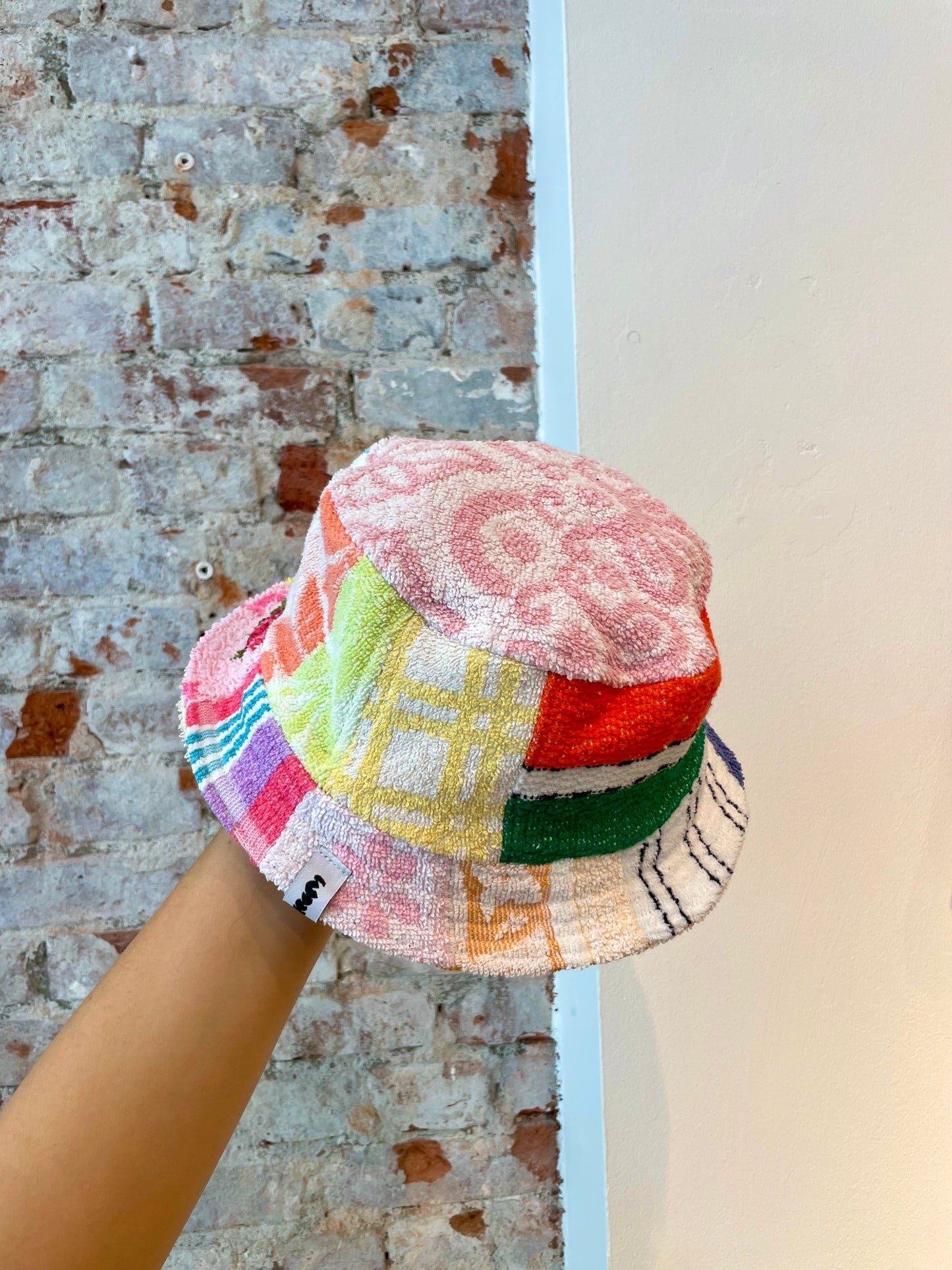 Reversible Bucket Hat fun patchwork