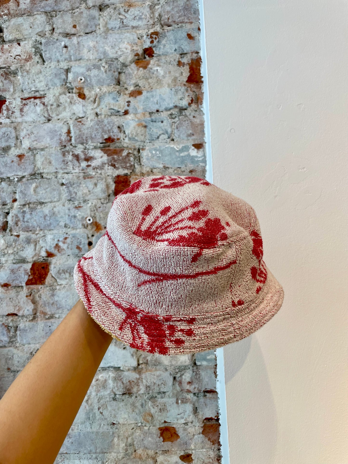Reversible Bucket Hat tones of earth