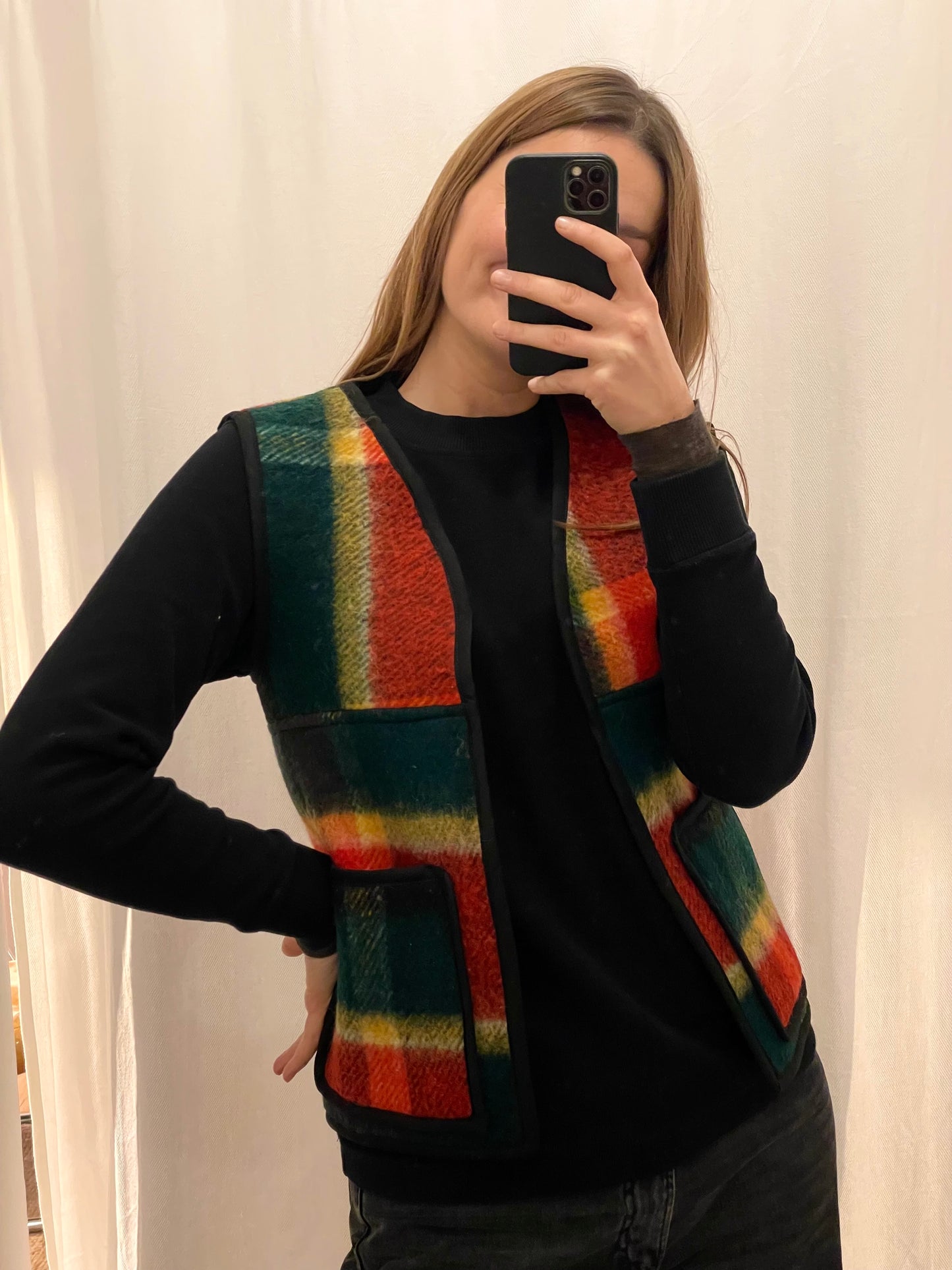 Weste Adan tartan for everyday / XS/S