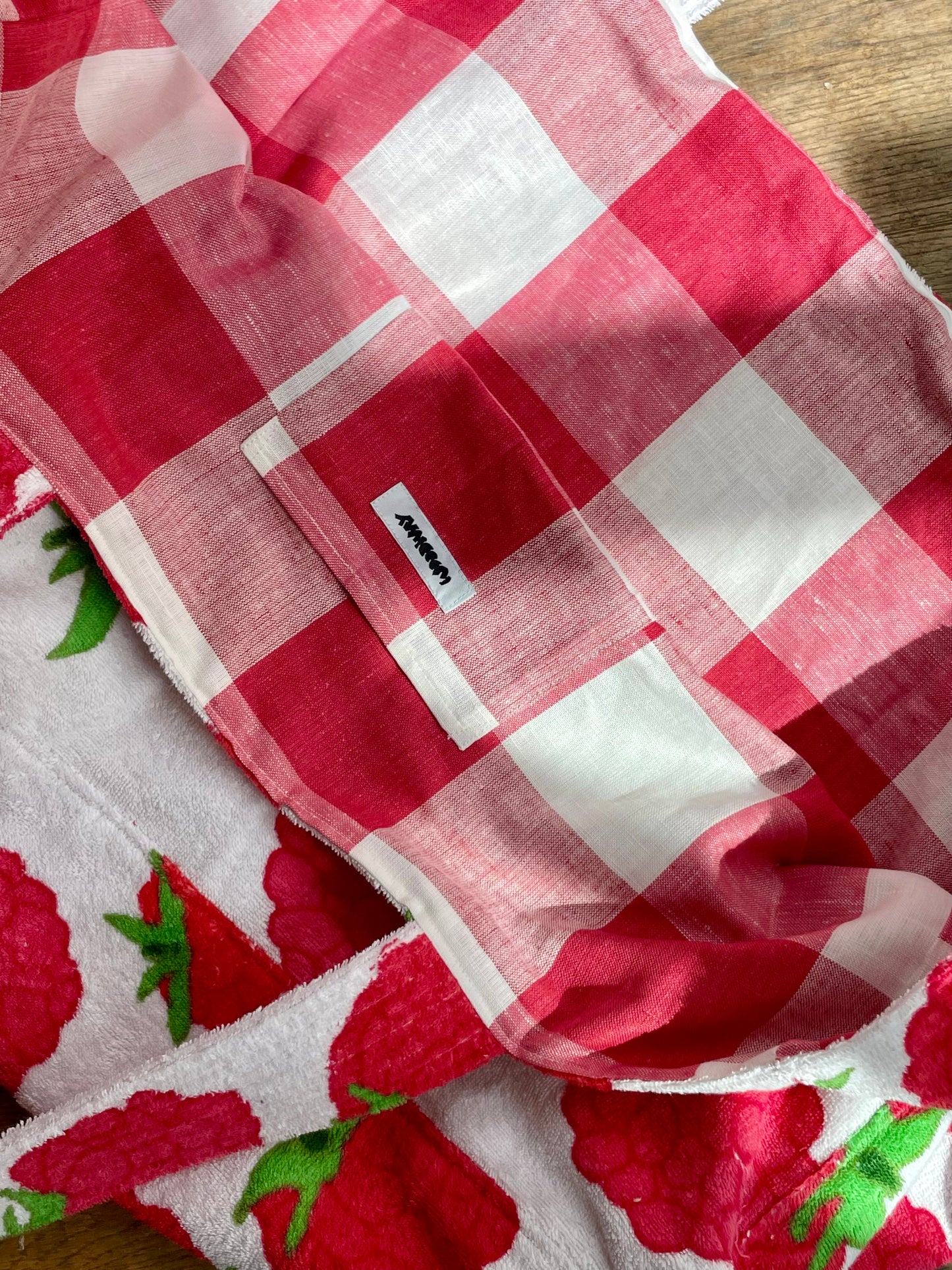 XXL Beach Bag rasberry basket