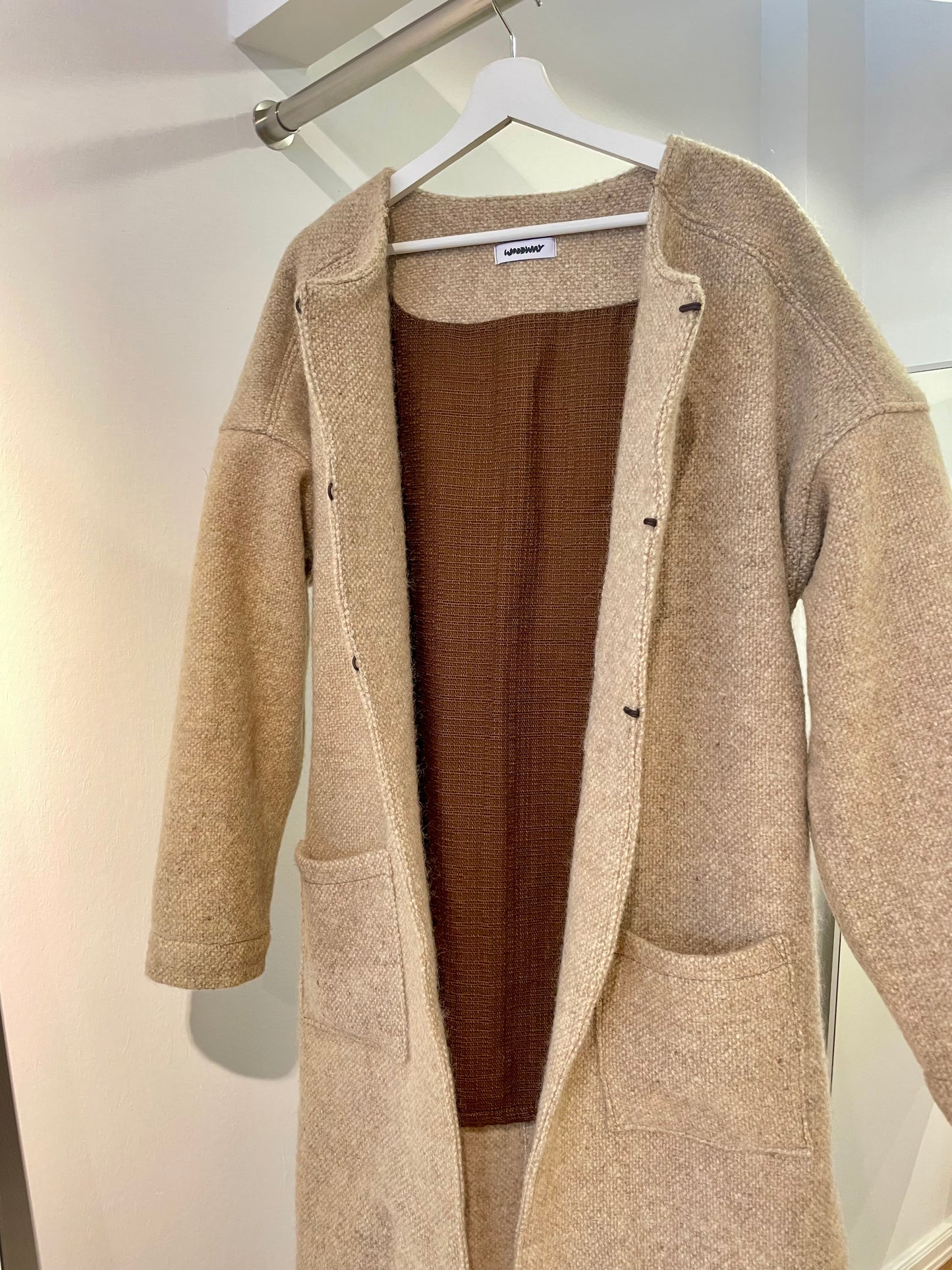 Jacke Emmi Long nature / S-XL