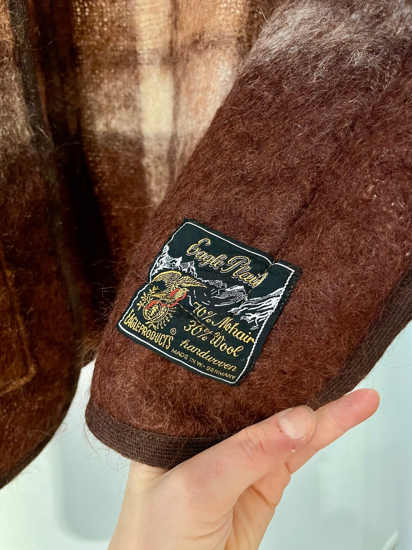 Weste Adan soft mohair / L/XL