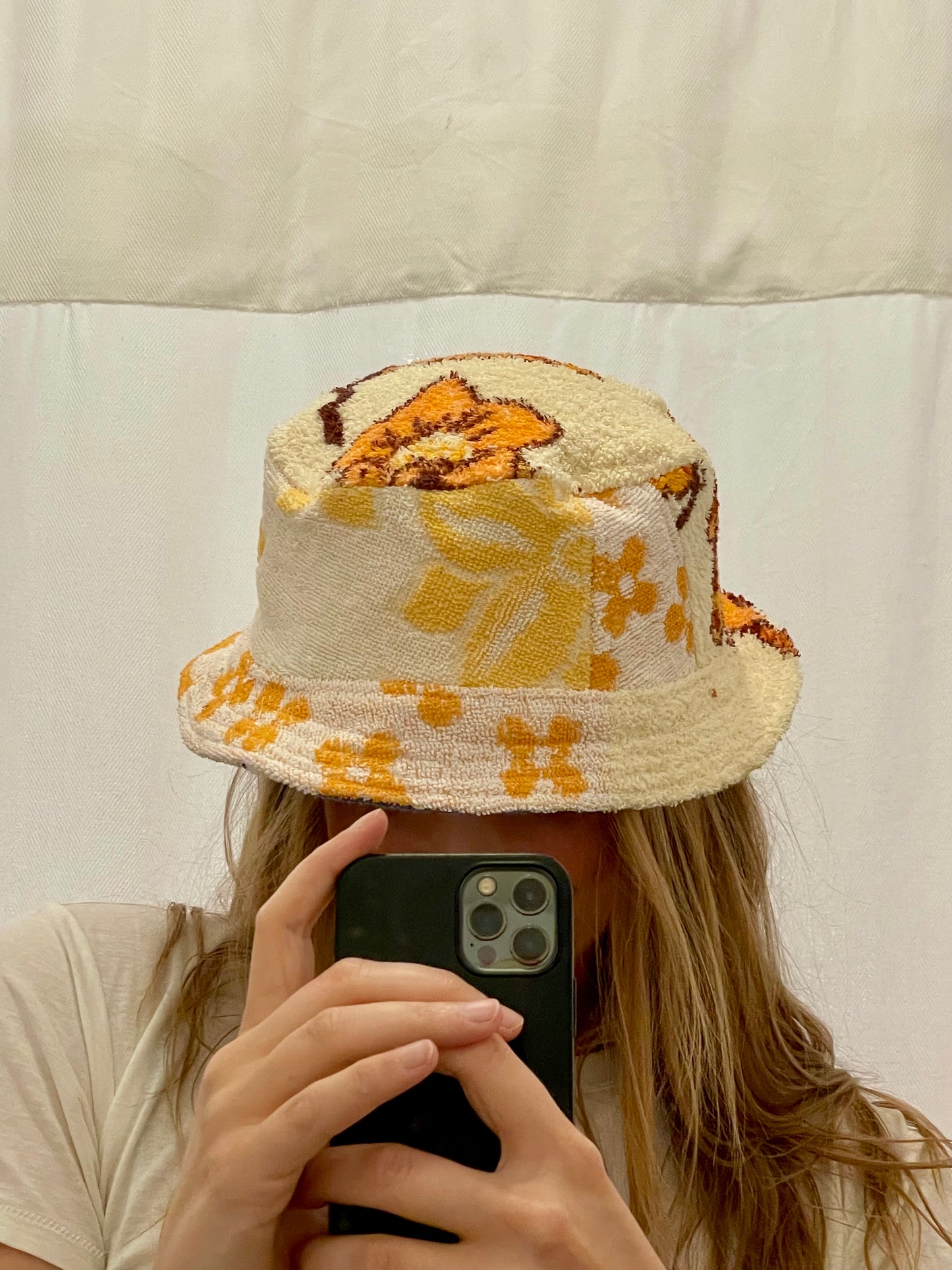 Reversible Bucket Hat fun patchwork