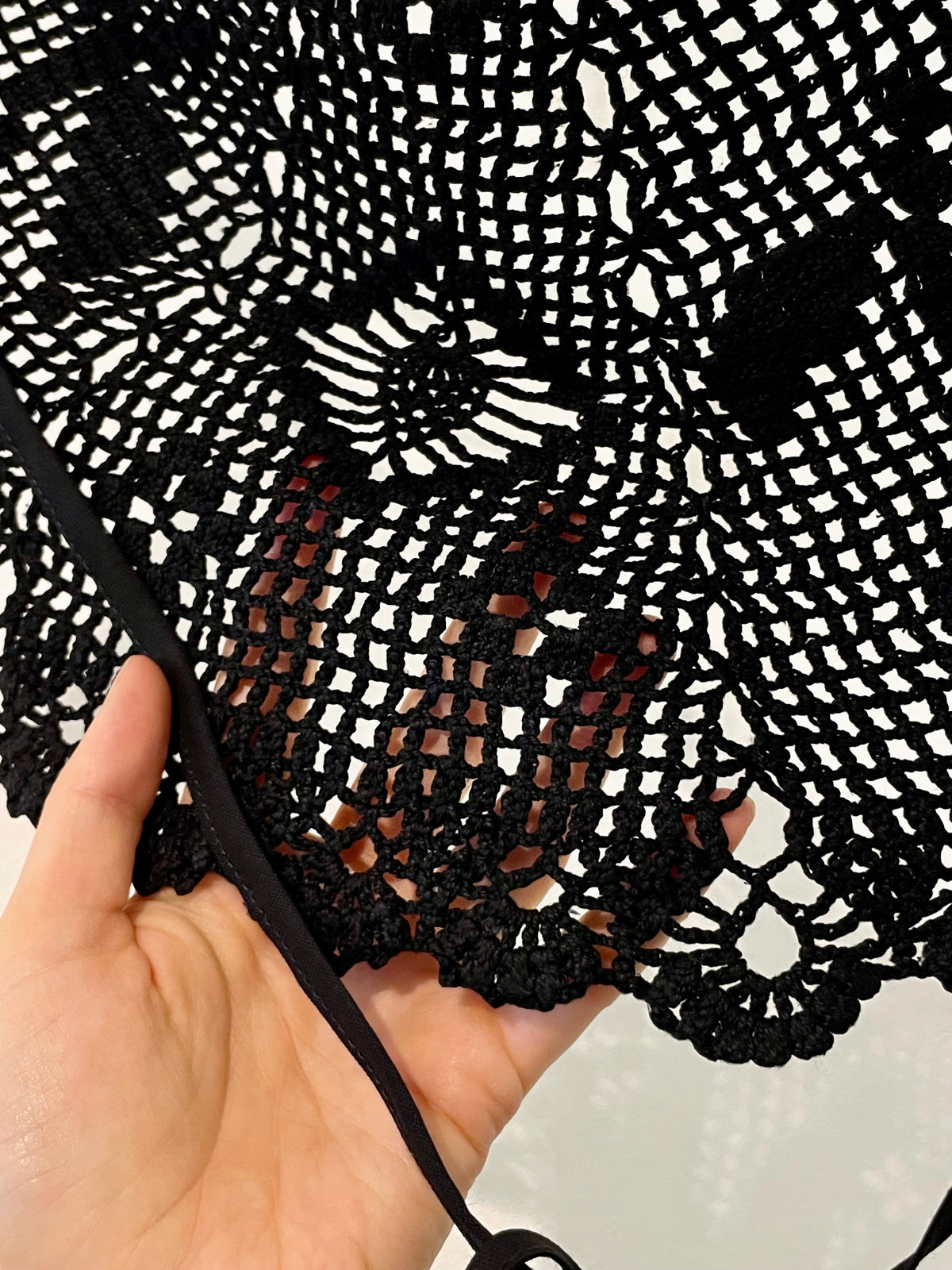 Filet Lace belt #9