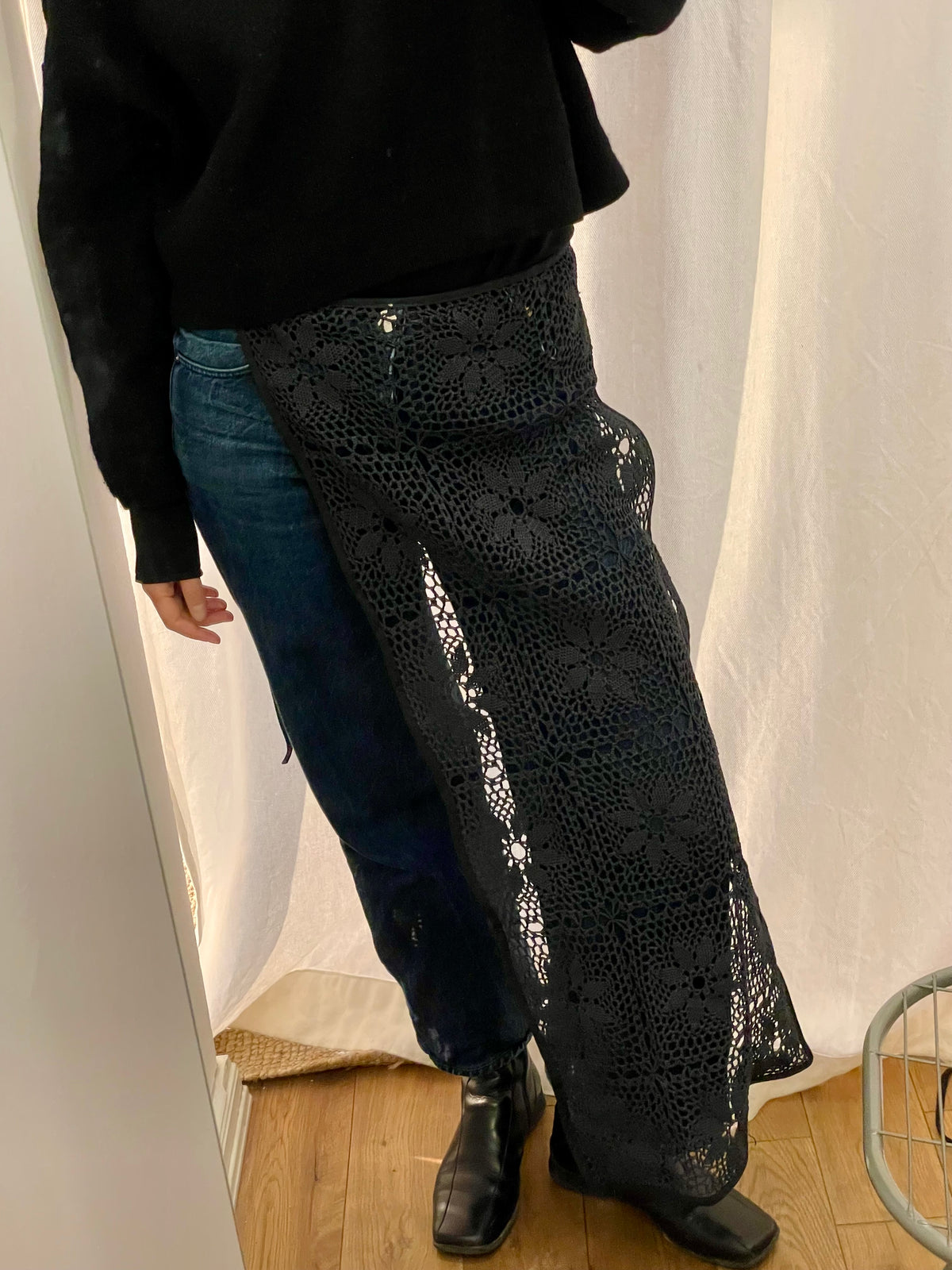 Filet Lace belt #7