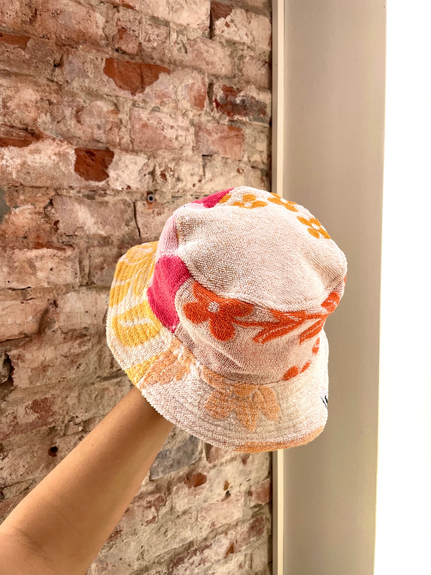 Reversible Bucket Hat pastell flower