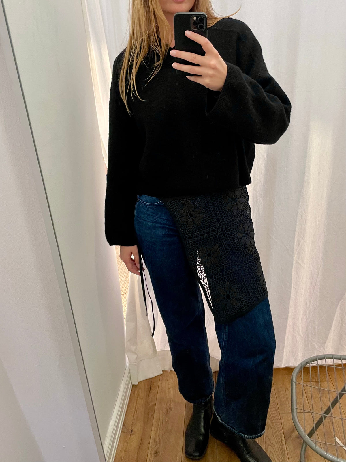 Filet Lace belt #11