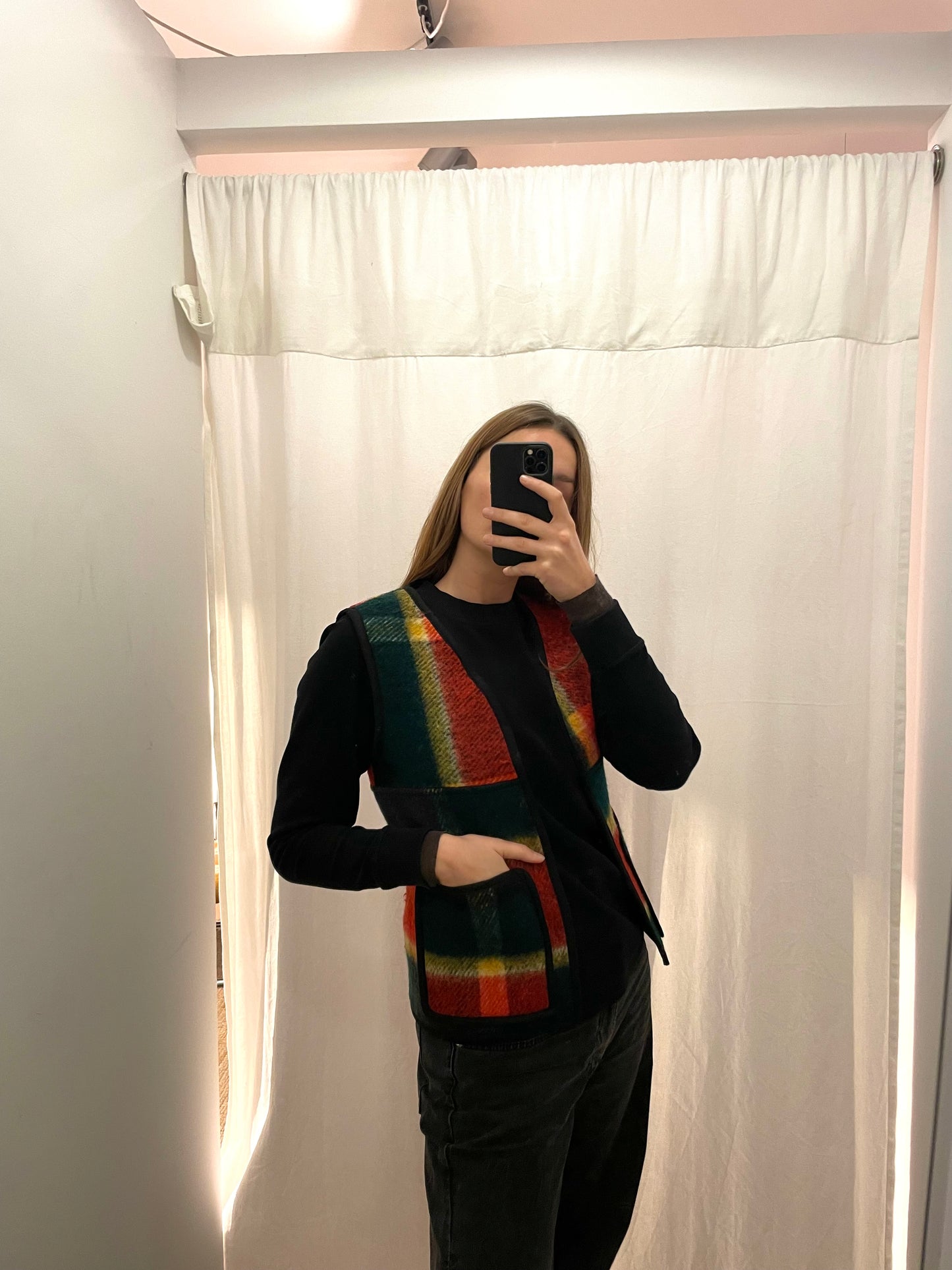 Weste Adan tartan for everyday / XS/S