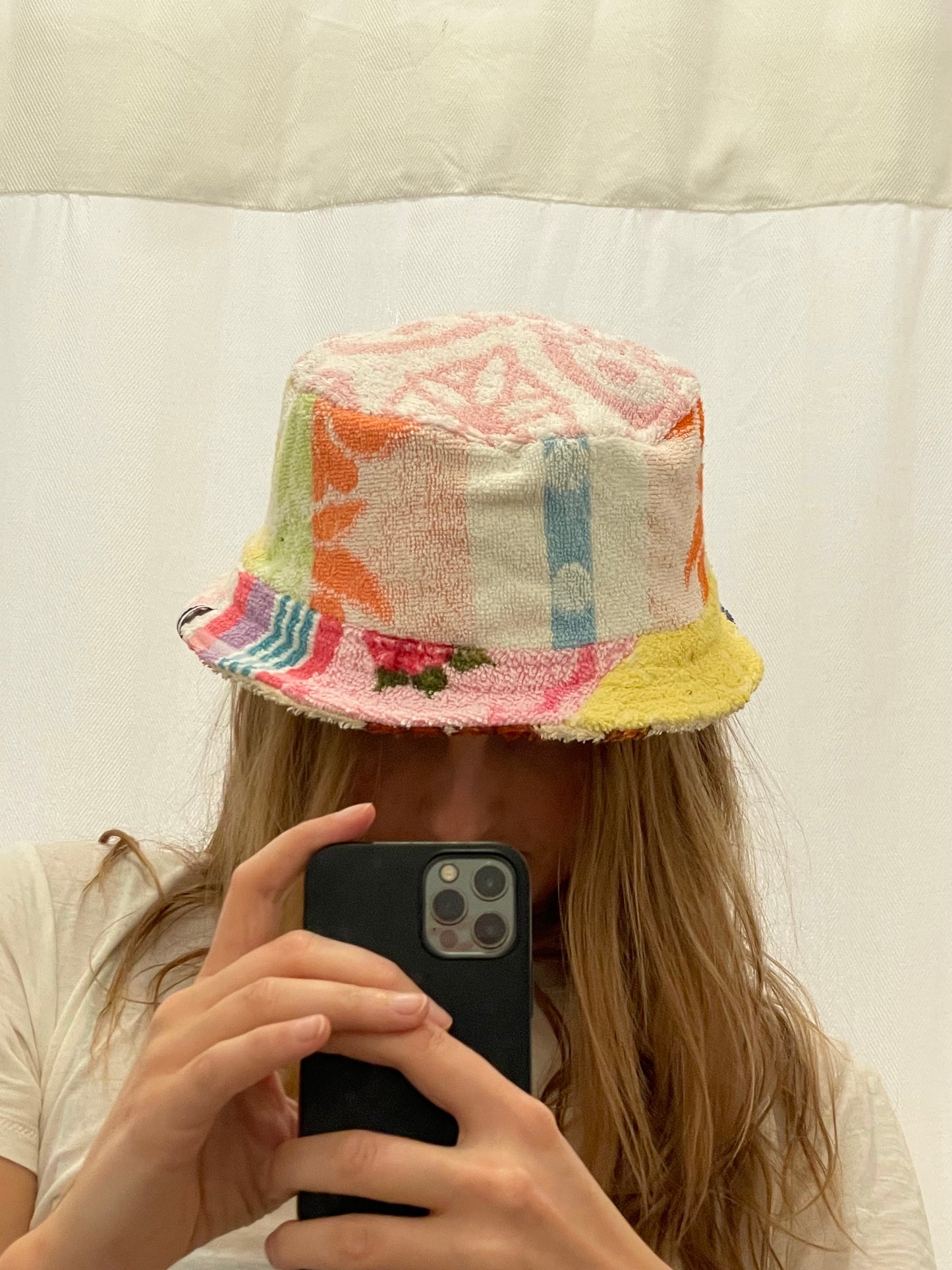 Reversible Bucket Hat fun patchwork
