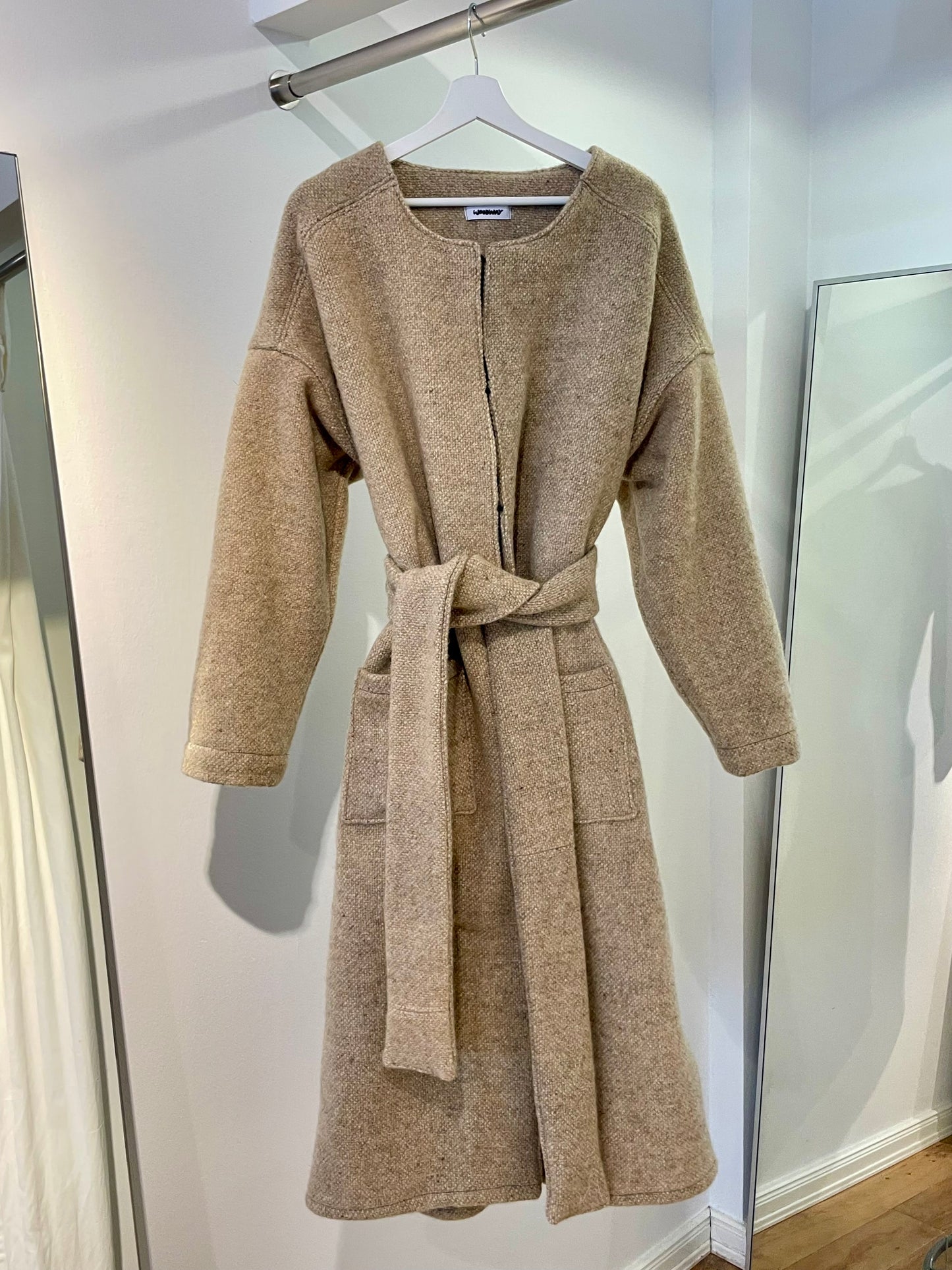 Jacke Emmi Long nature / S-XL