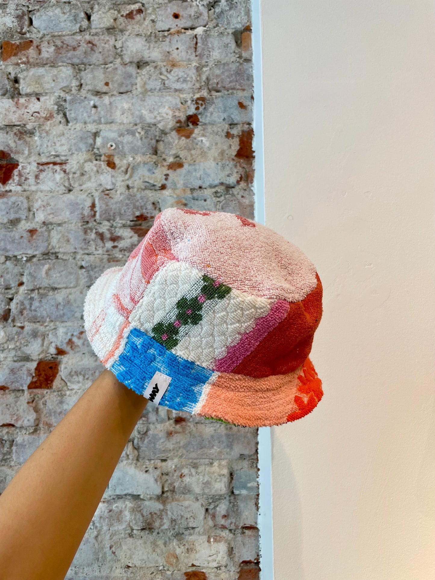 Reversible Bucket Hat rose garden