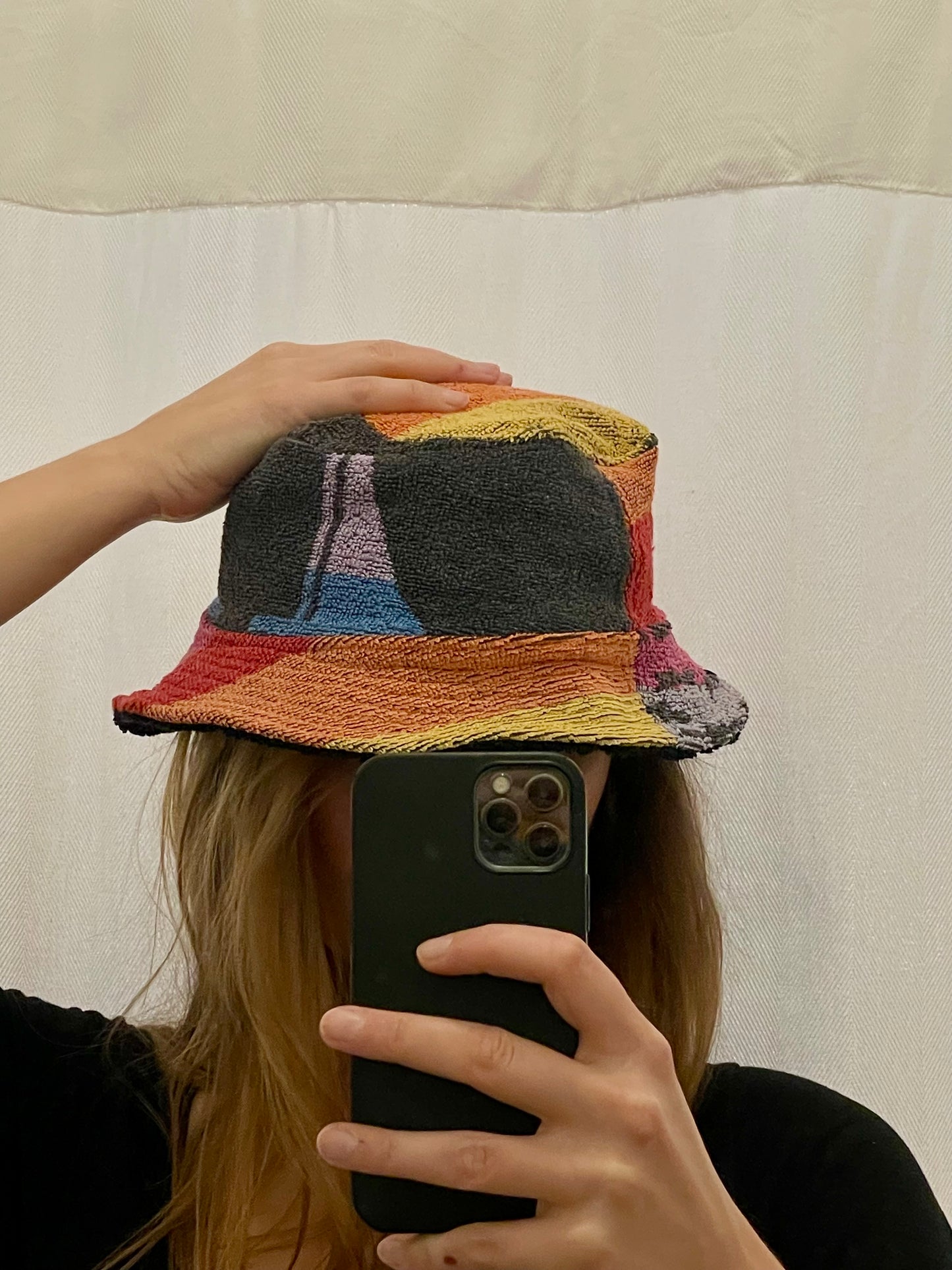 Reversible Bucket Hat sunset