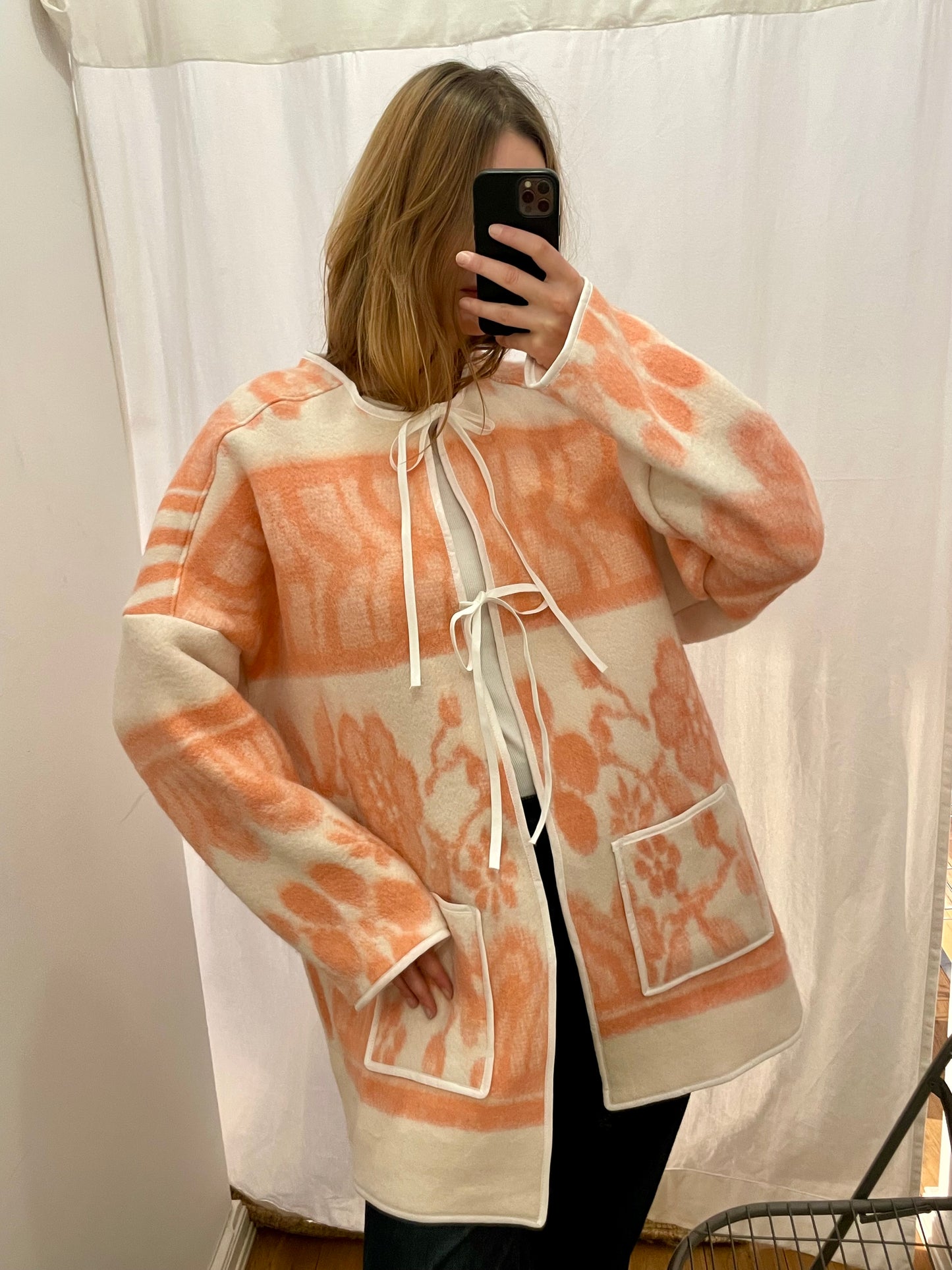 Jacke Emmi Long soft rosé / S-XL