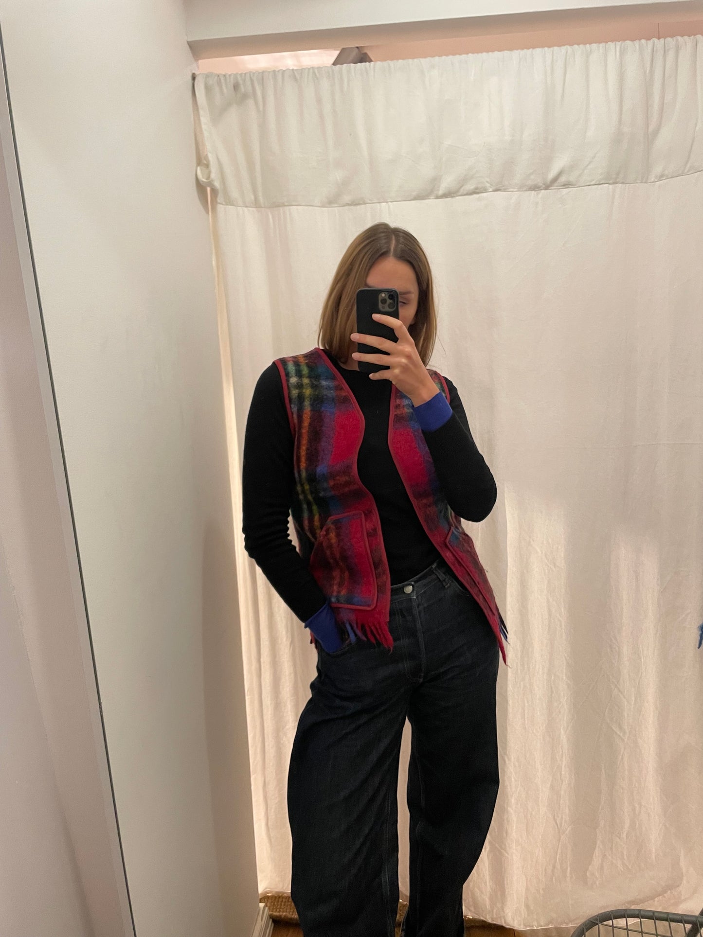 Weste Adan fresh tartan / XS/S