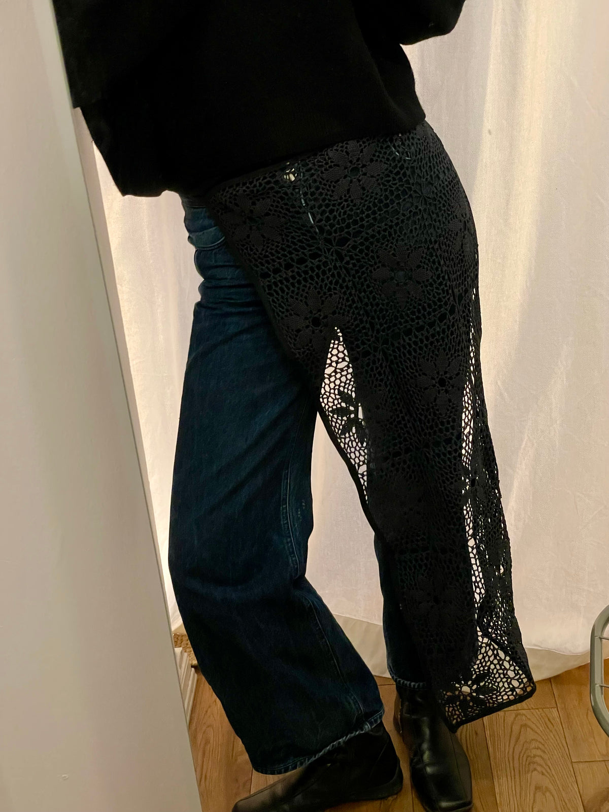 Filet Lace belt #7