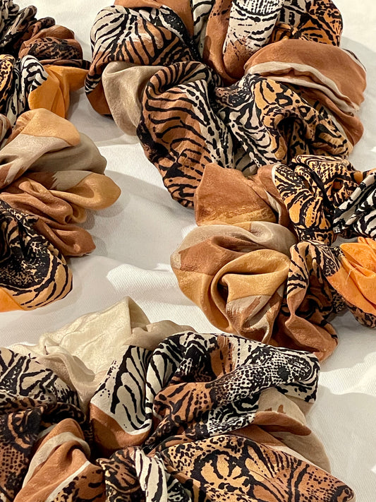 Scrunchie warm & shiny