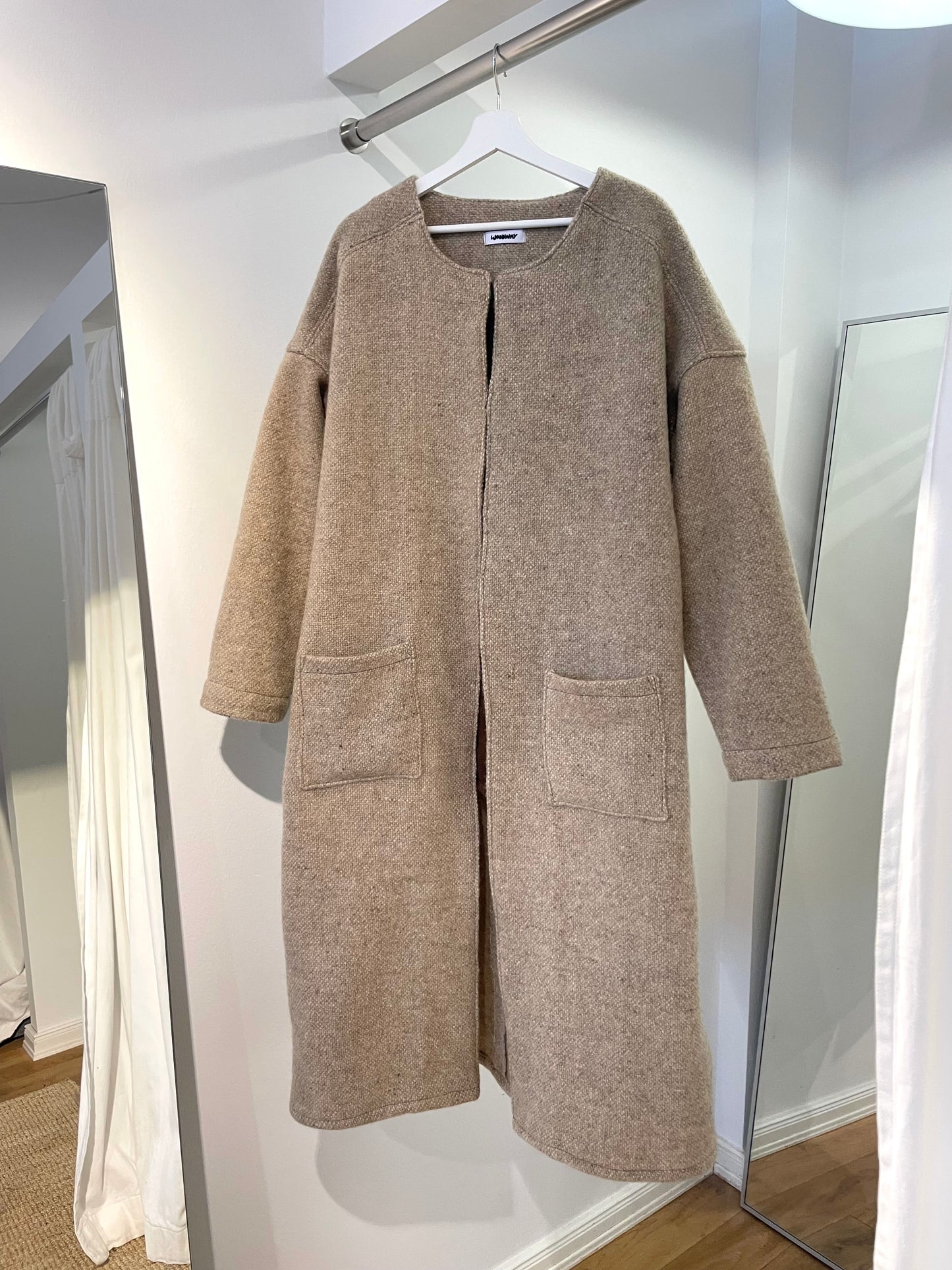 Jacke Emmi Long nature / S-XL