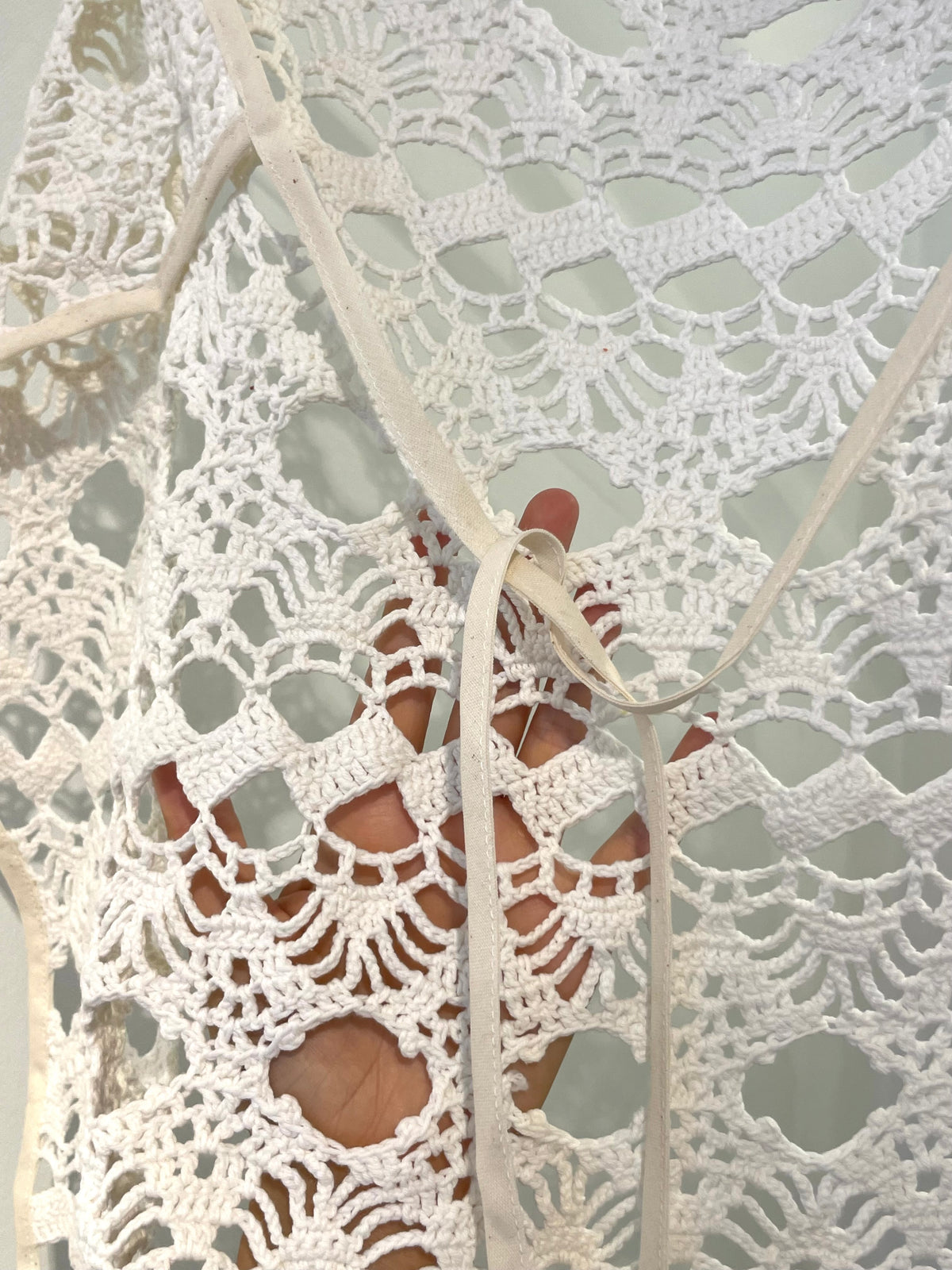 Filet Lace belt #12