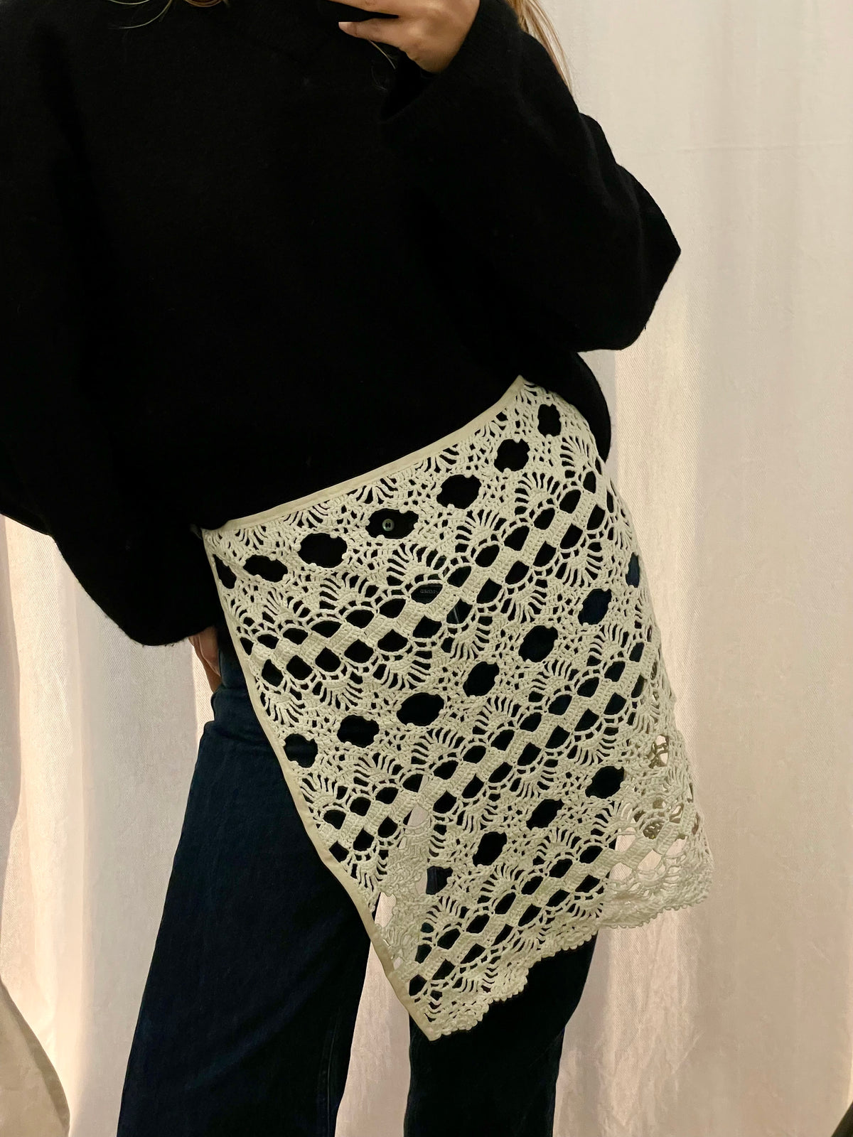 Filet Lace belt #12