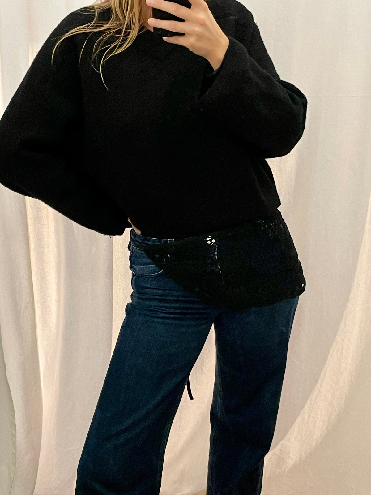 Filet Lace belt #15