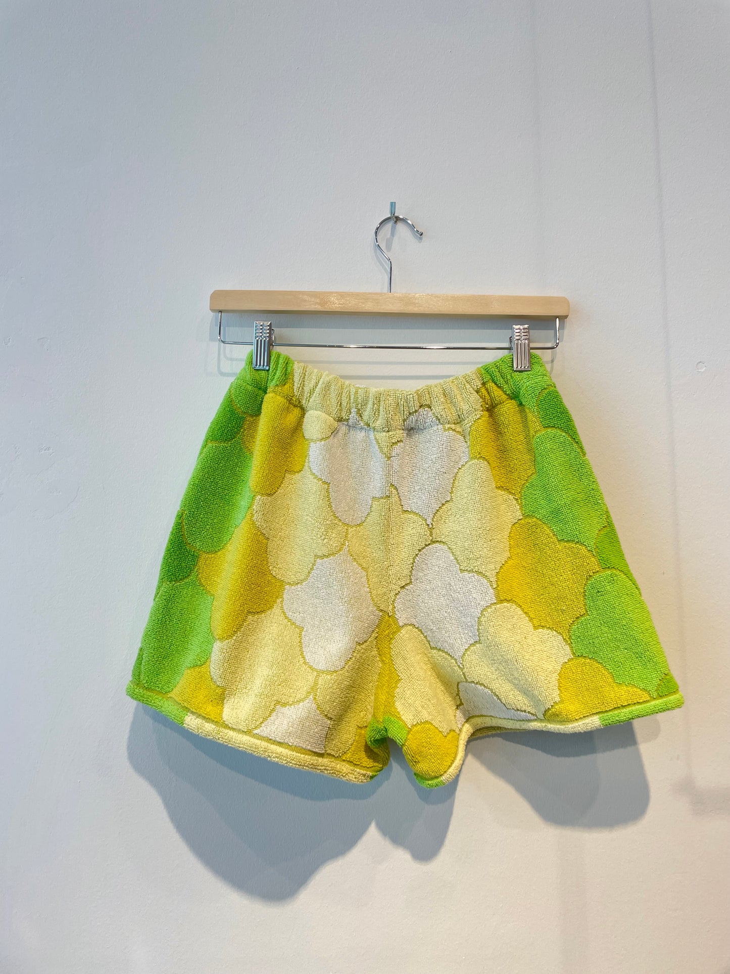Frottee Shorts papaya green / S/M