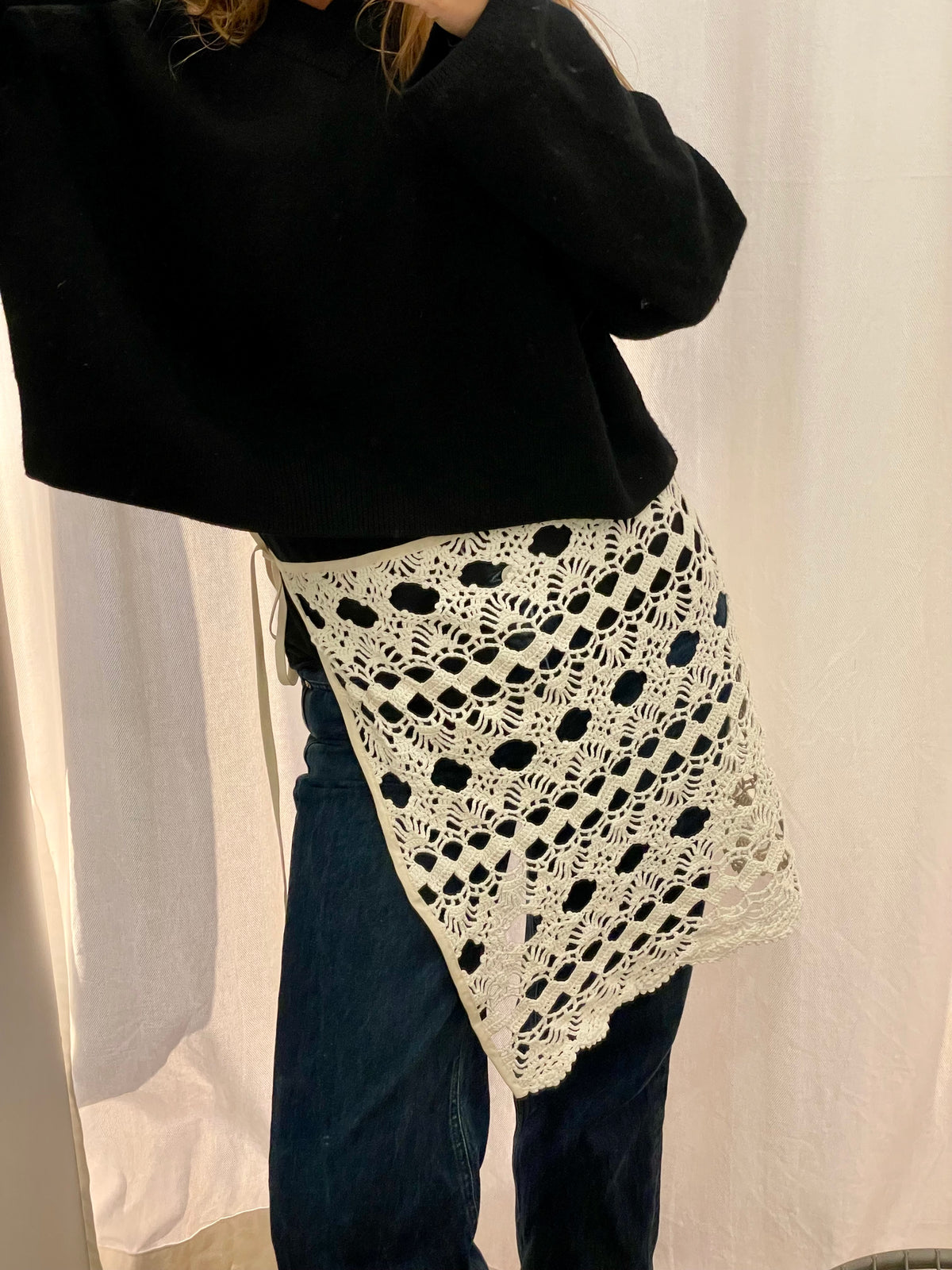 Filet Lace belt #12