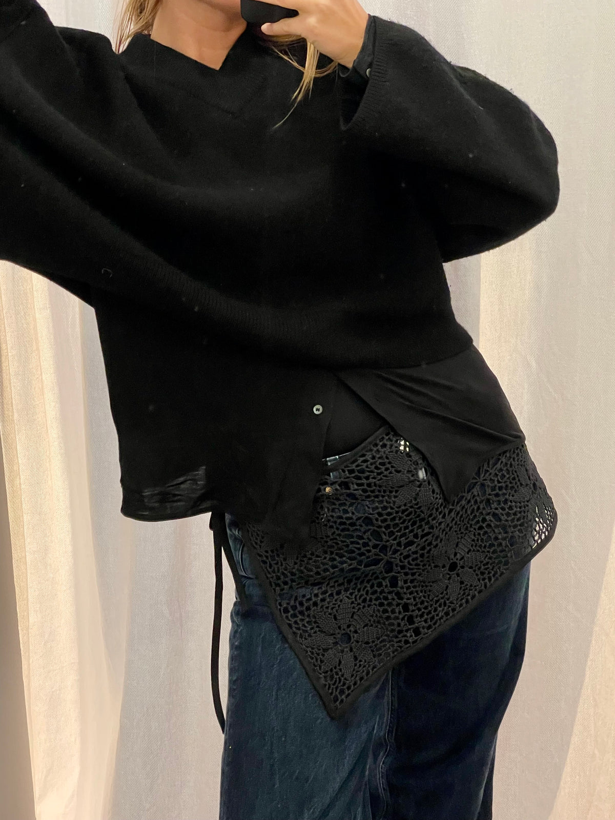 Filet Lace belt #8