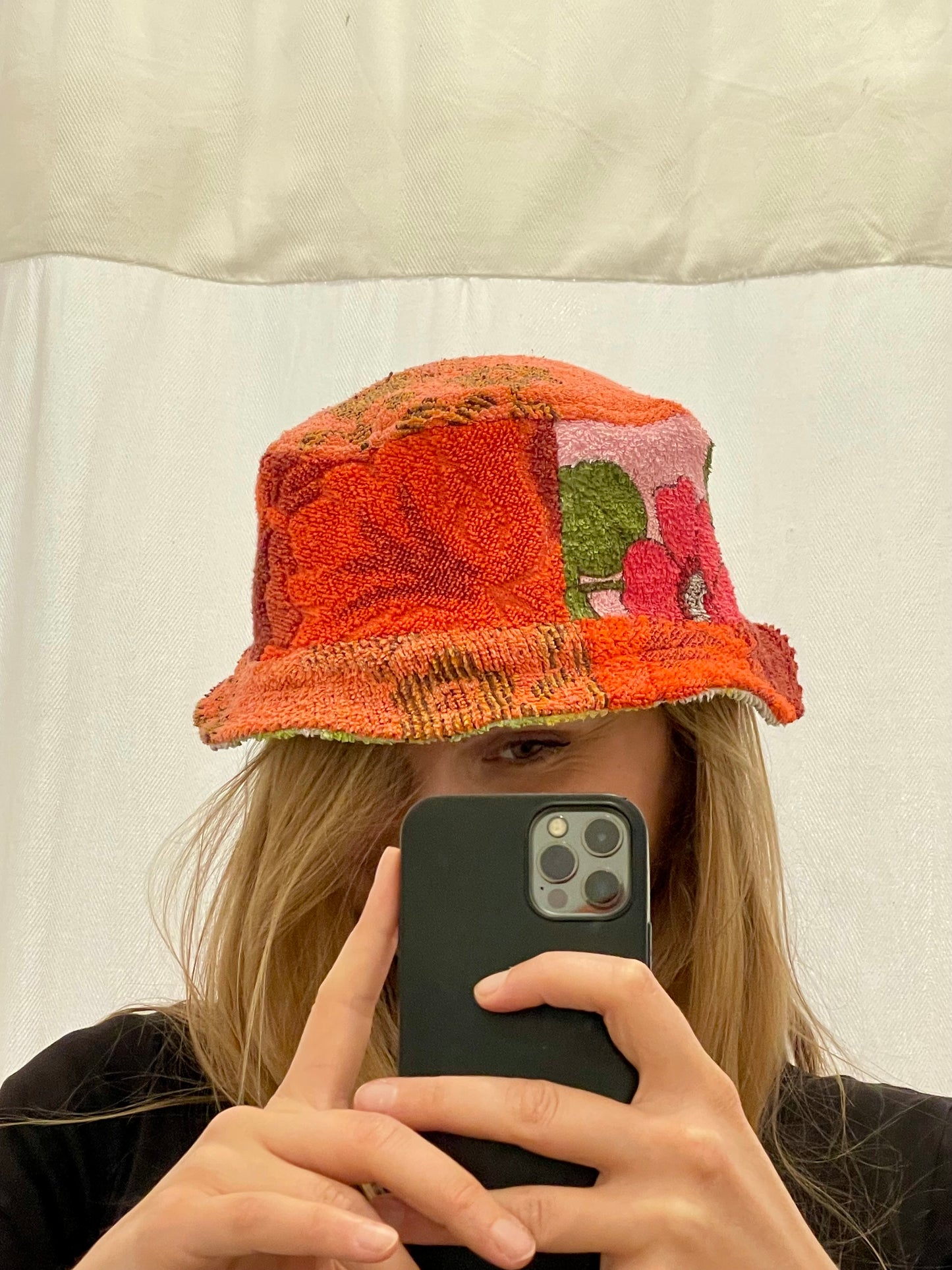 Reversible Bucket Hat pastell garden