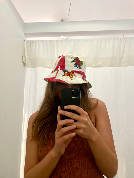Reversible Bucket Hat vegetable recipe / L