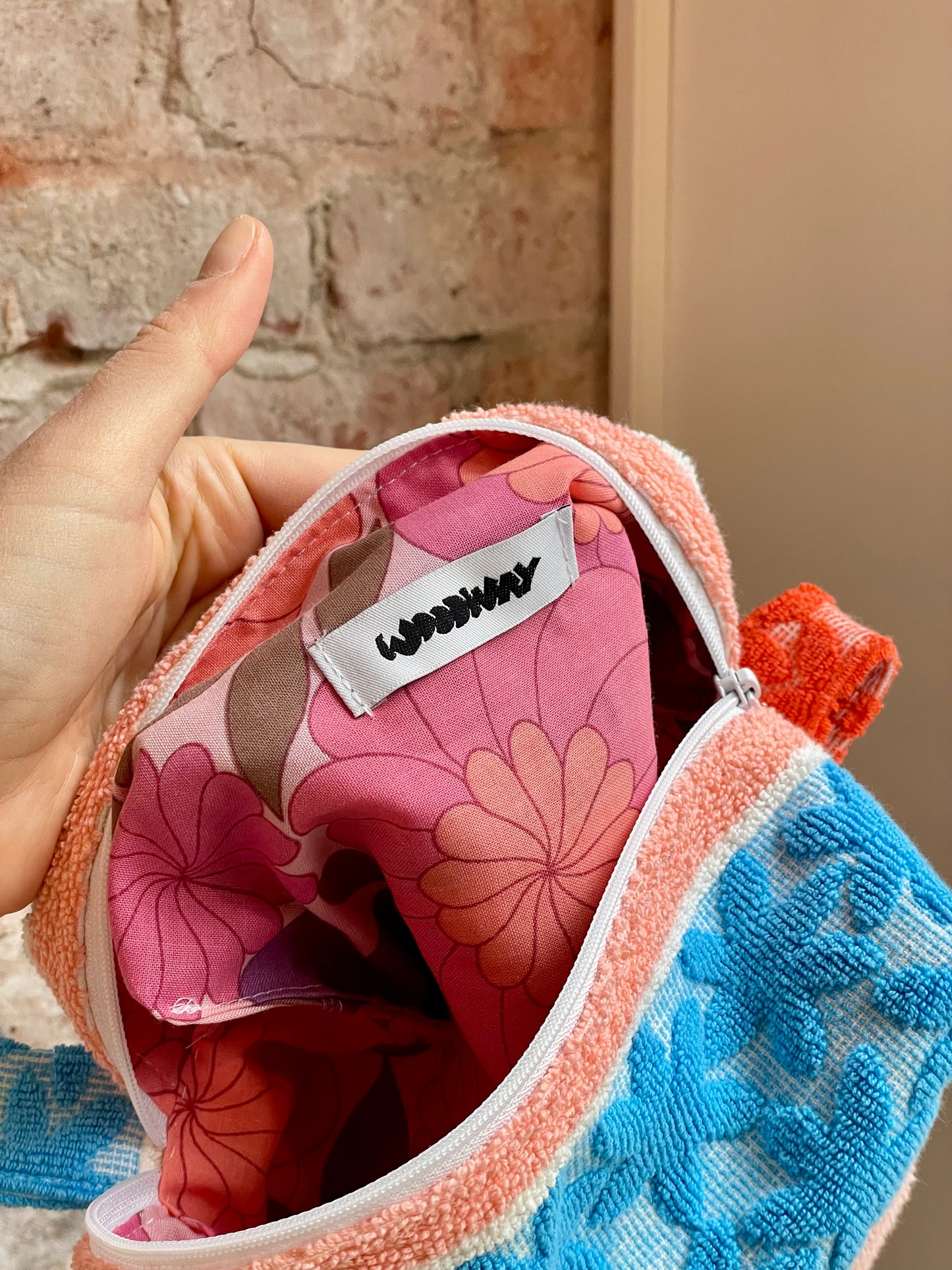 Cosmetic bag fun colors