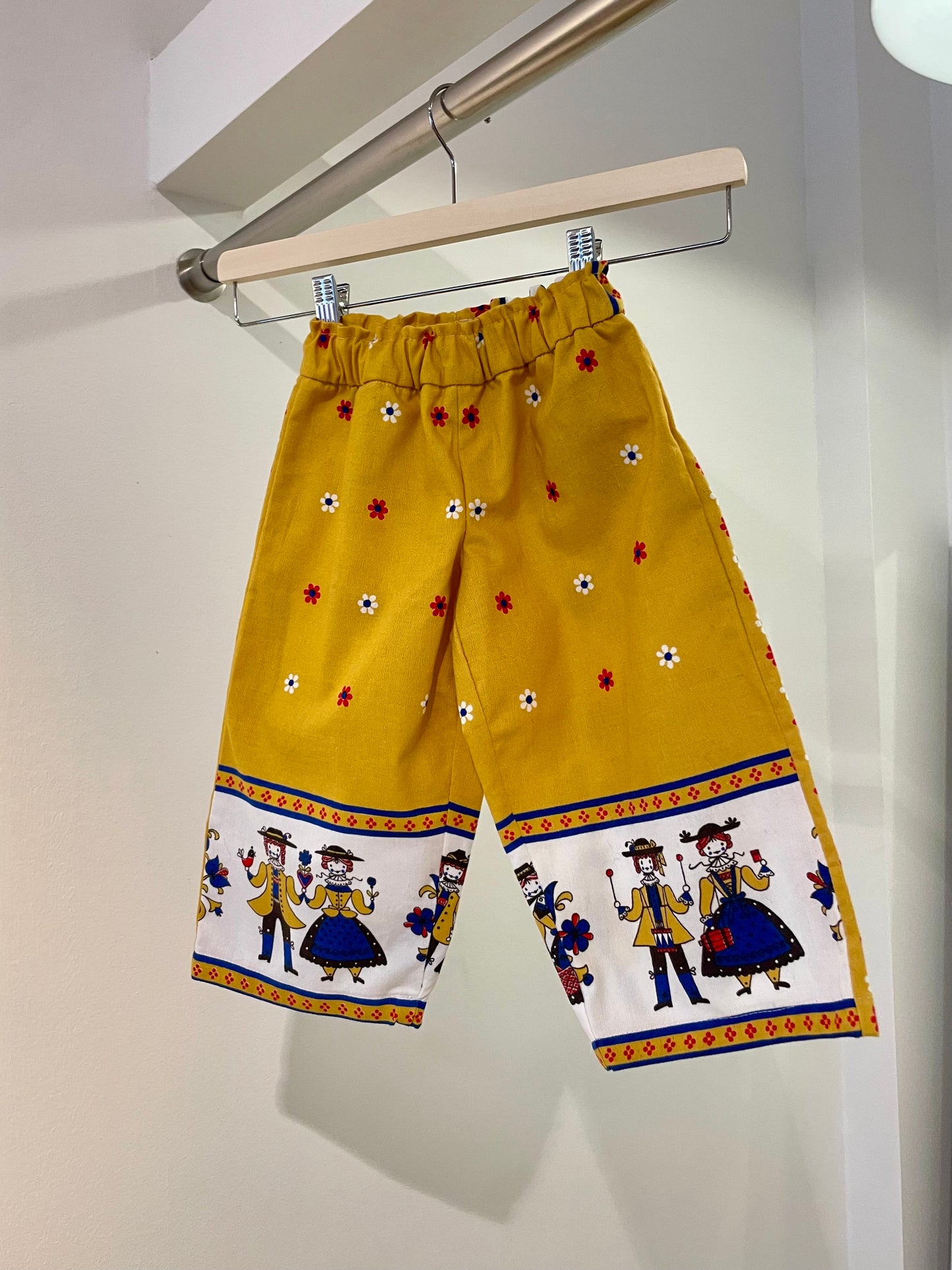 Kids pants folk - 2y/92-98cm