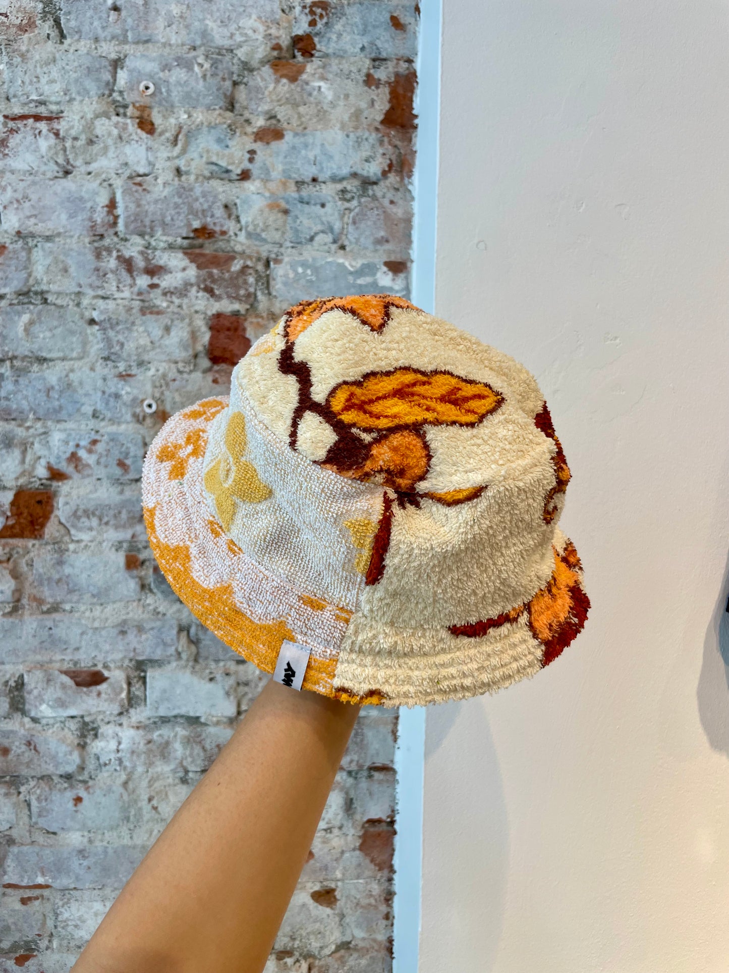 Reversible Bucket Hat fun patchwork