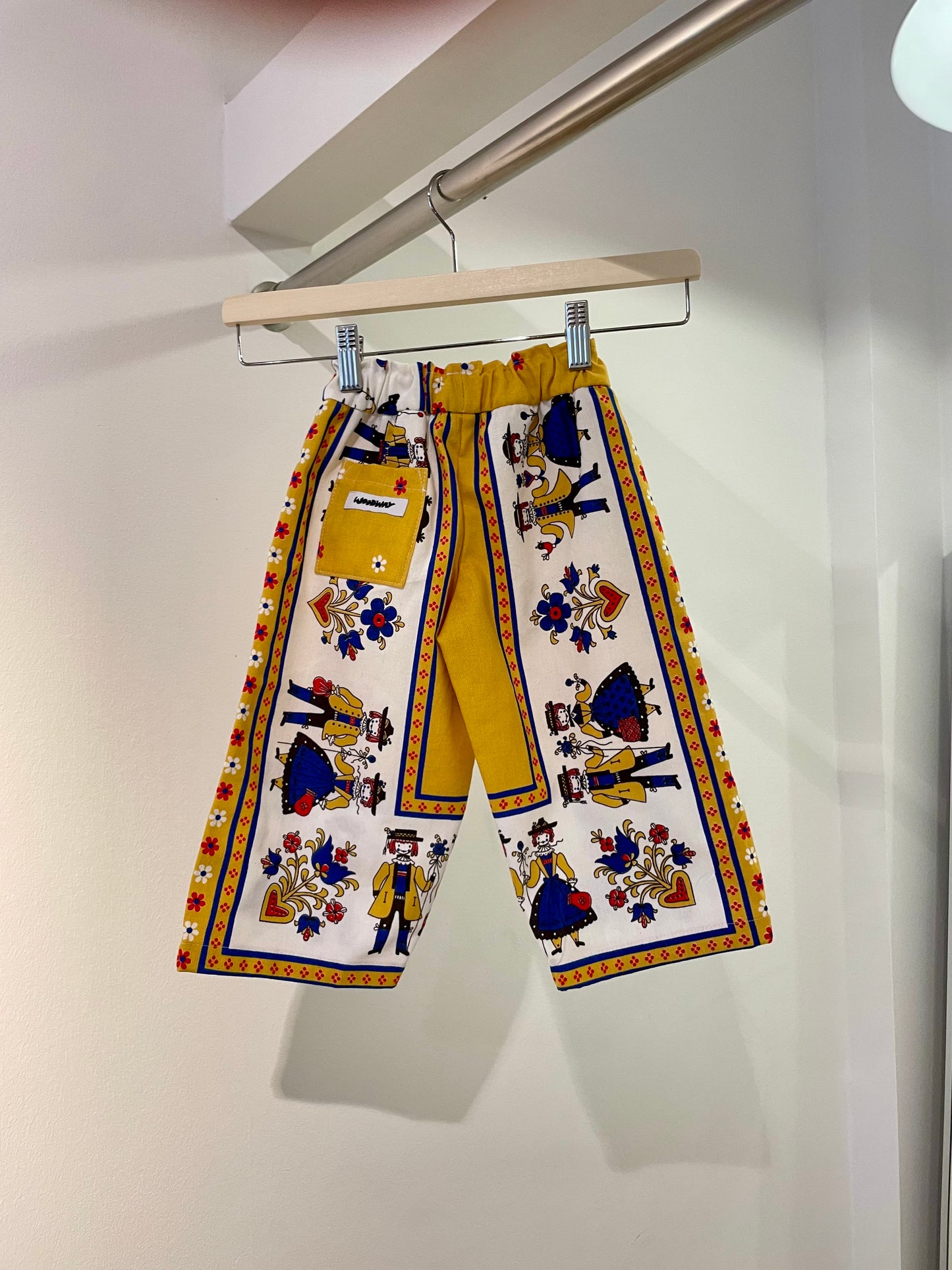 Kids pants folk - 2y/92-98cm