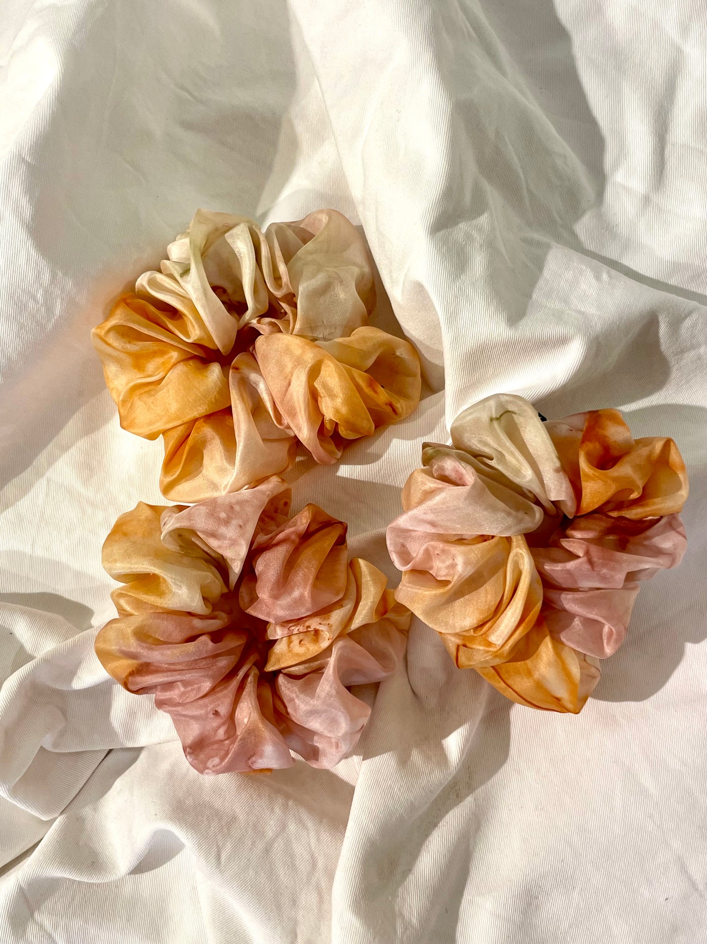 Scrunchie warm pastell