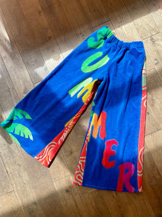 Frottee Pants summer time / M