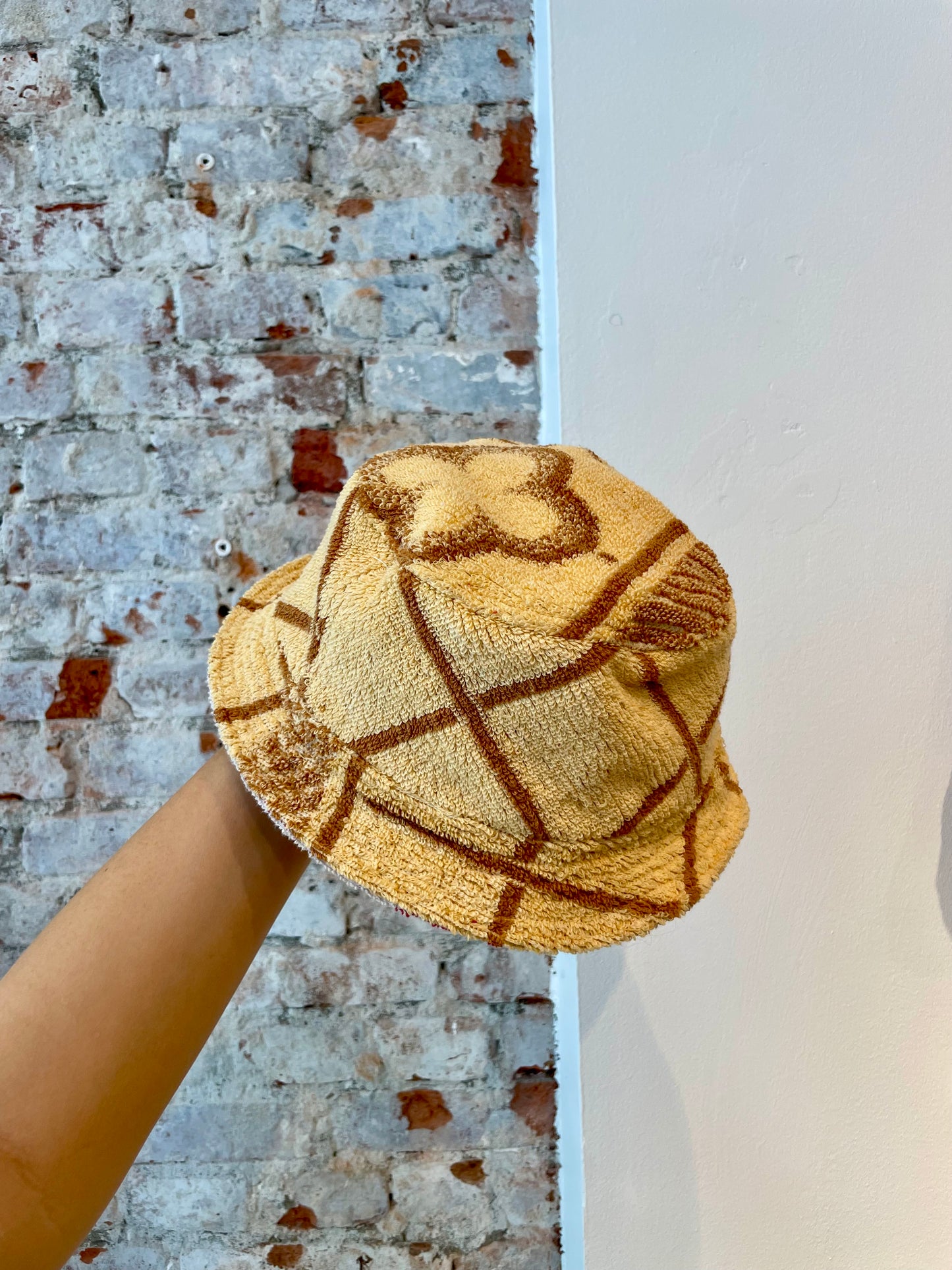 Reversible Bucket Hat tones of earth