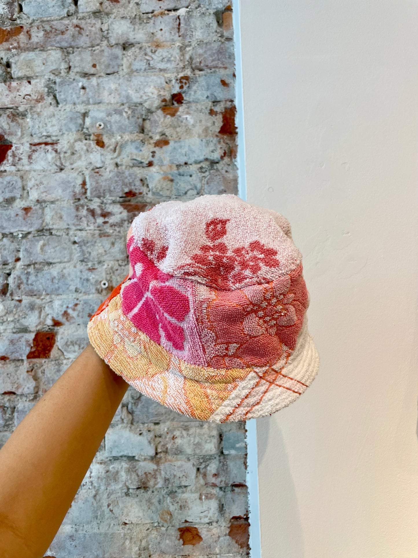 Reversible Bucket Hat rose garden