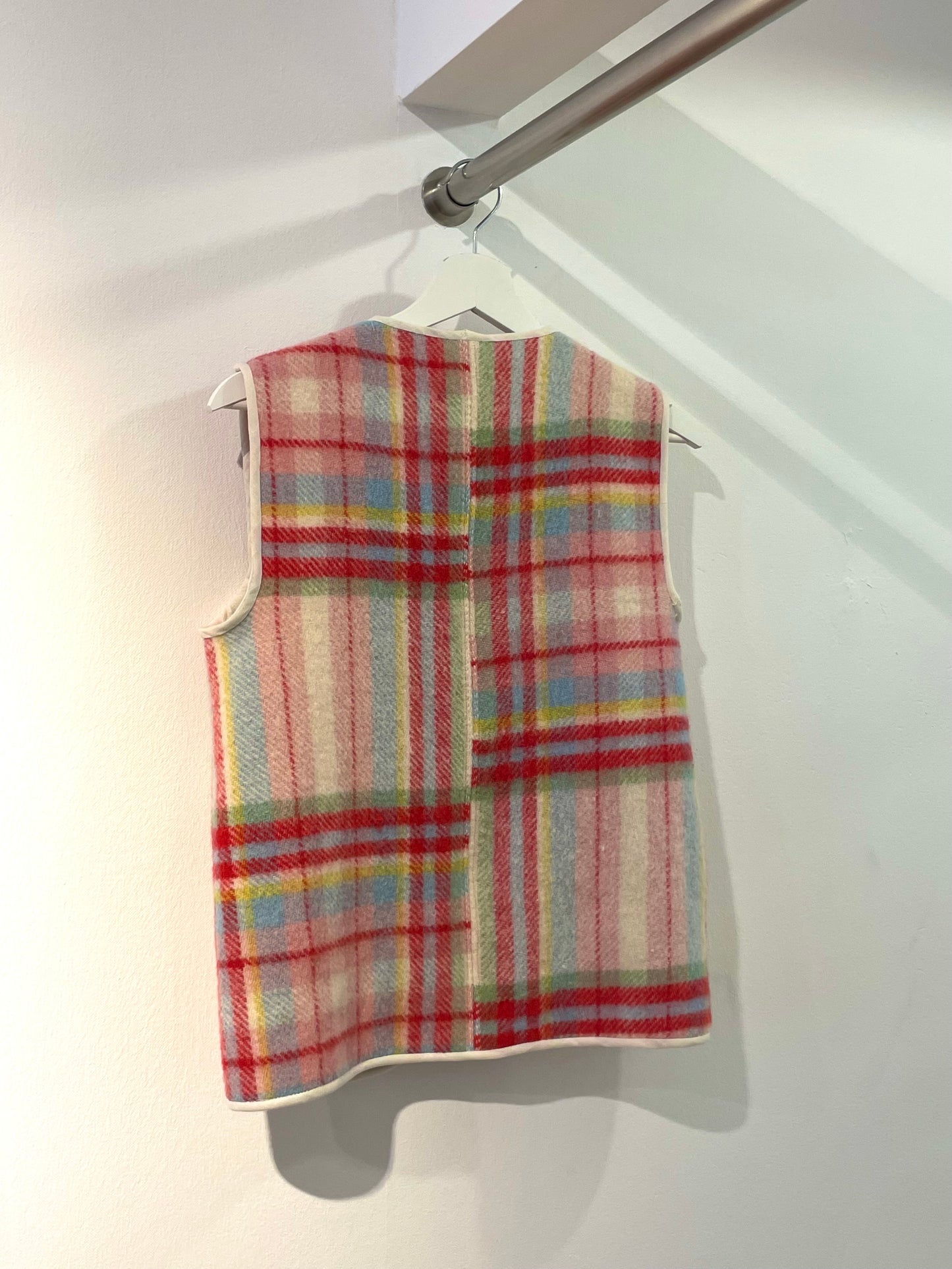 Weste Adan colorful tartan/ XS-S