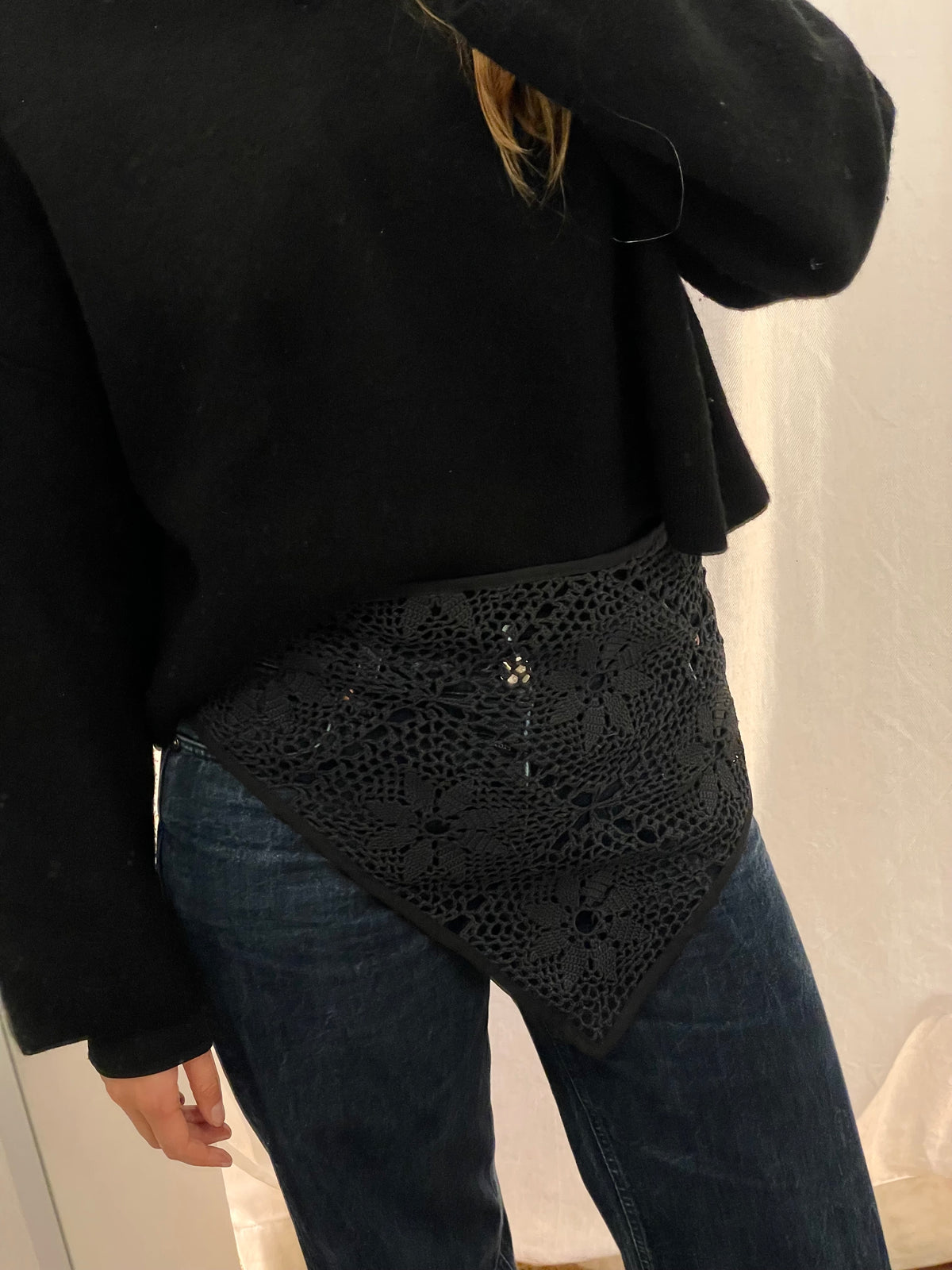 Filet Lace belt #13