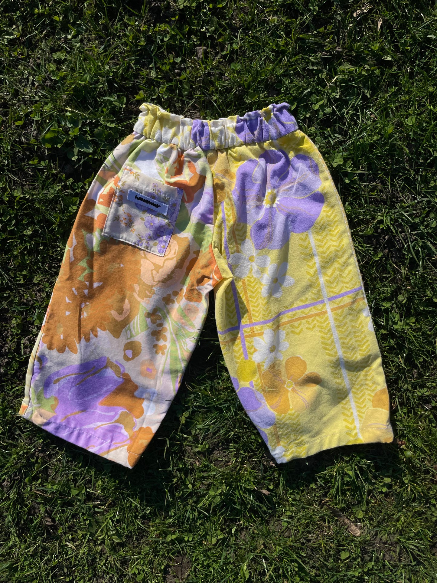 Kids pants sunflower - 2y/92-98cm