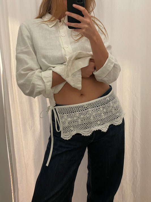 Filet Lace belt #2