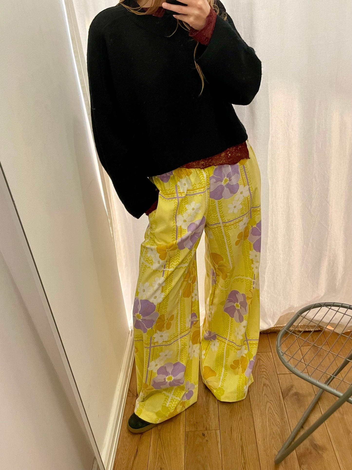 Pants buttery field