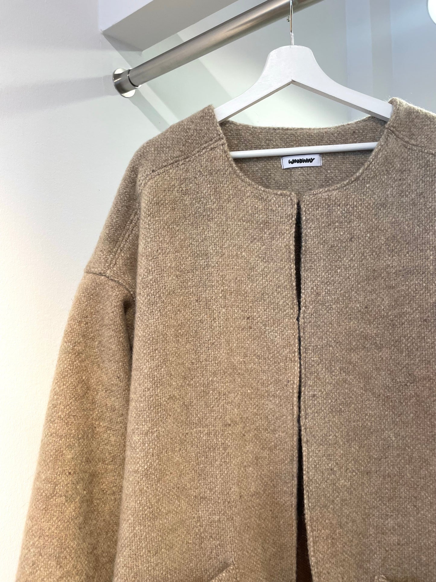 Jacke Emmi Long nature / S-XL