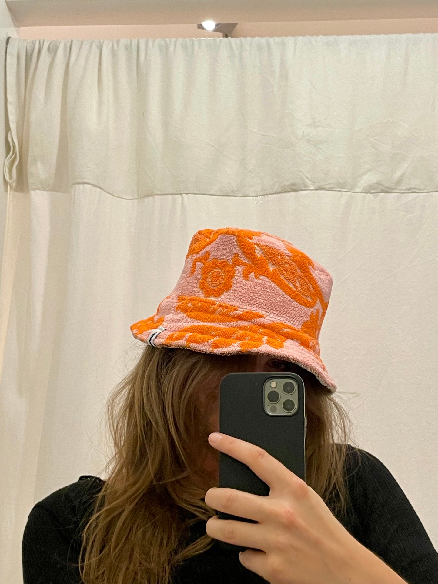 Reversible Bucket Hat natural neon / L