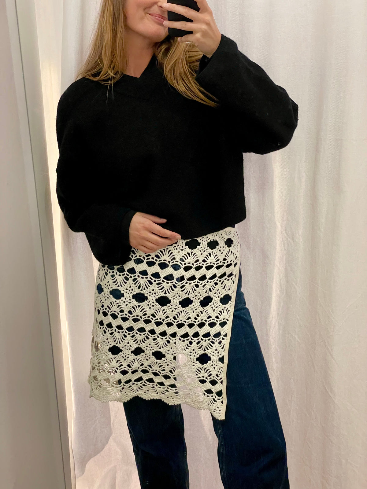 Filet Lace belt #12