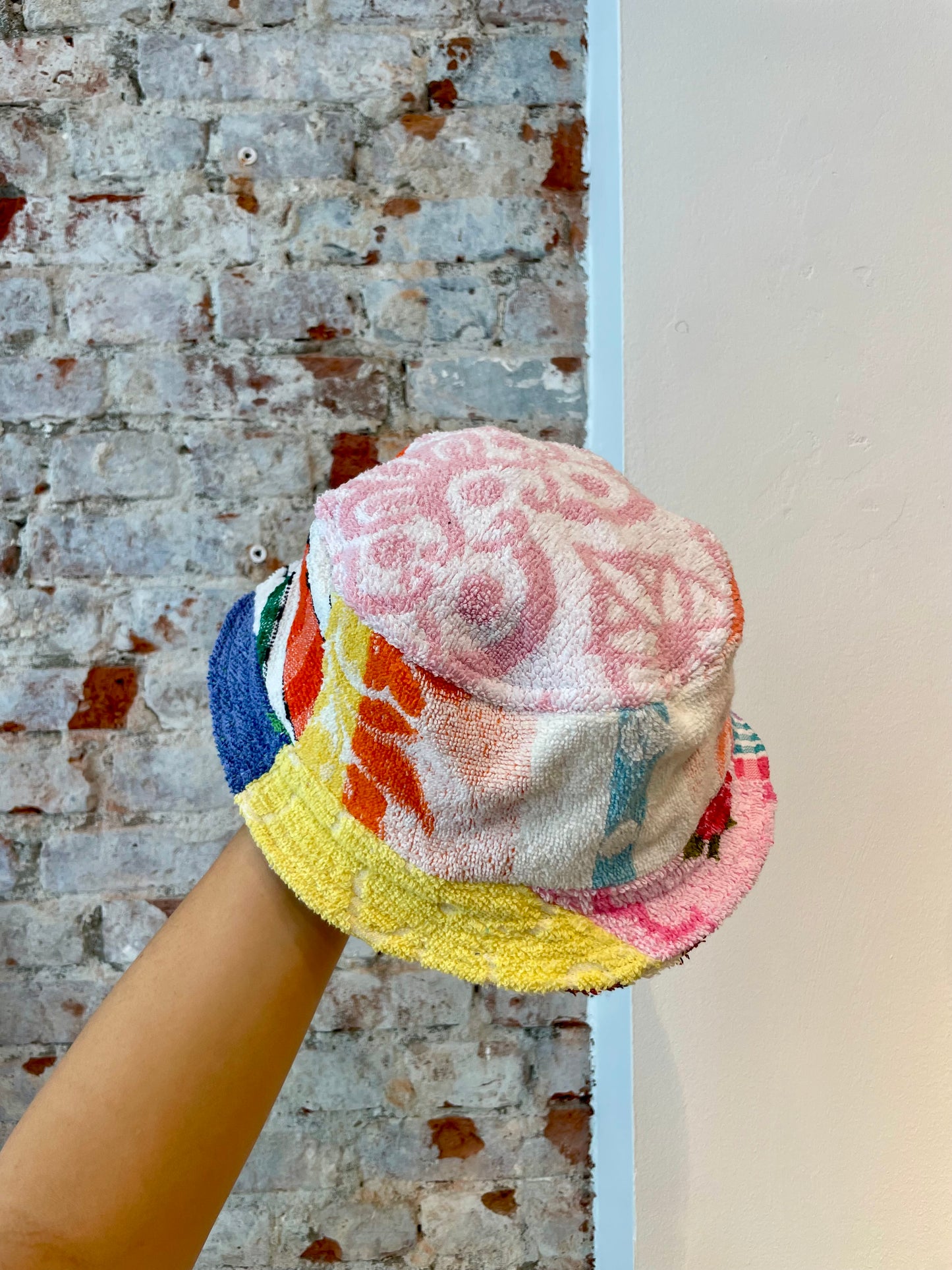 Reversible Bucket Hat fun patchwork