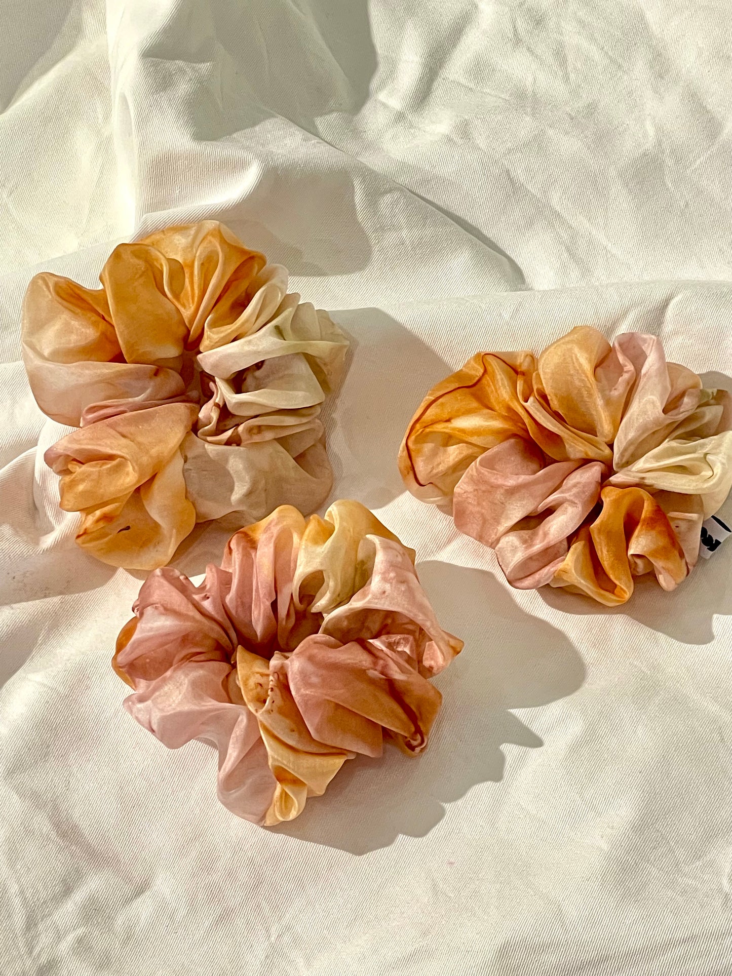 Scrunchie warm pastell
