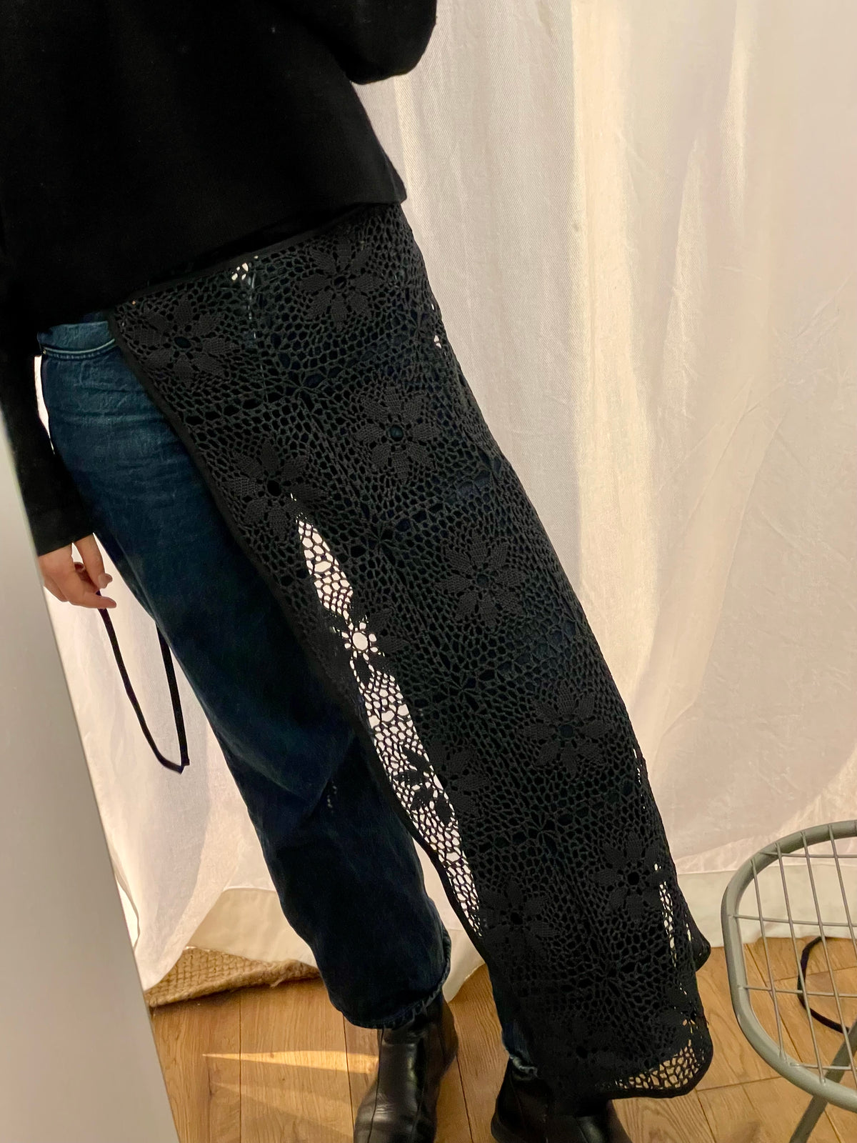 Filet Lace belt #7